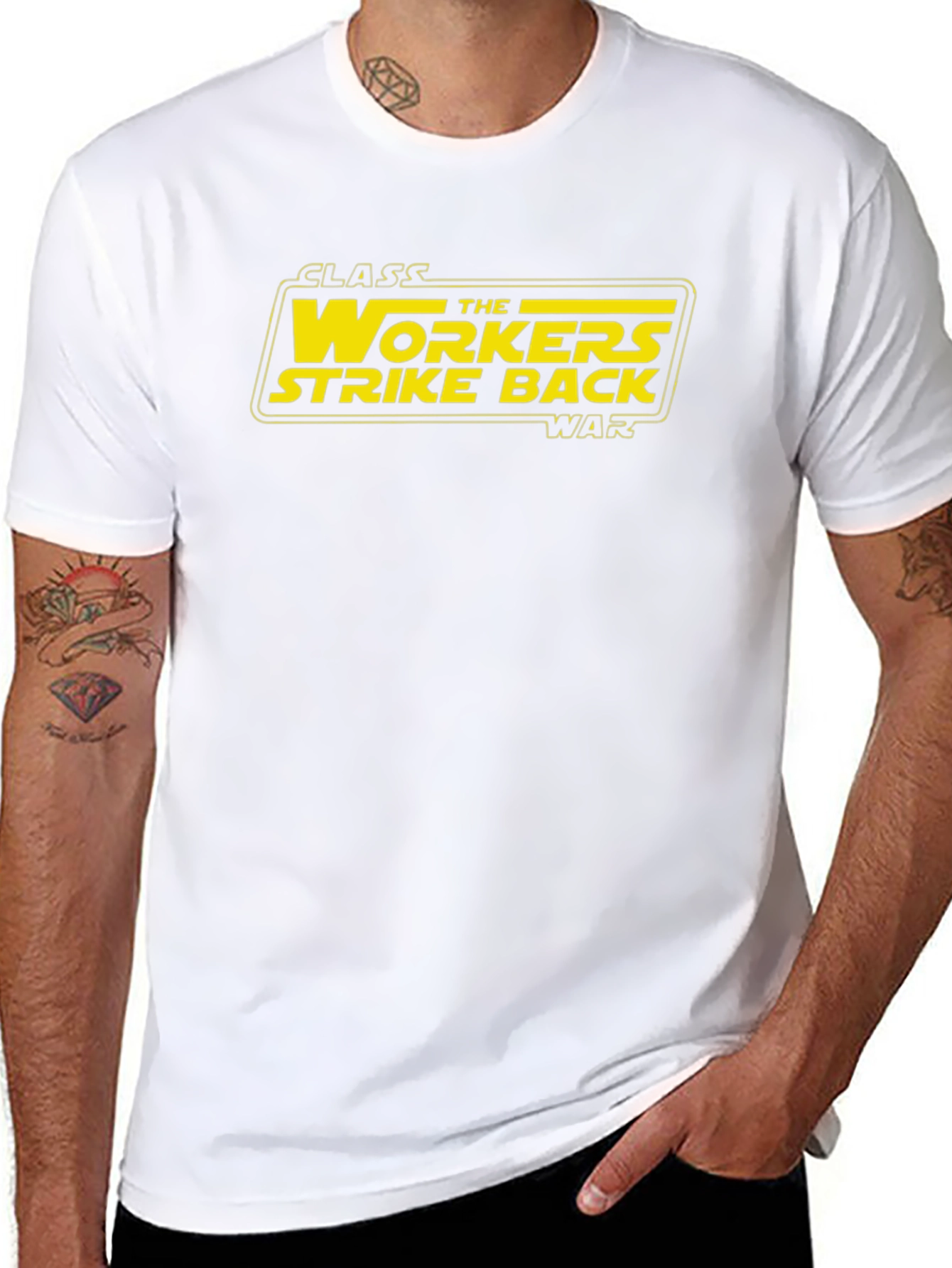 Class War Workers Strike Back Graphic Tee