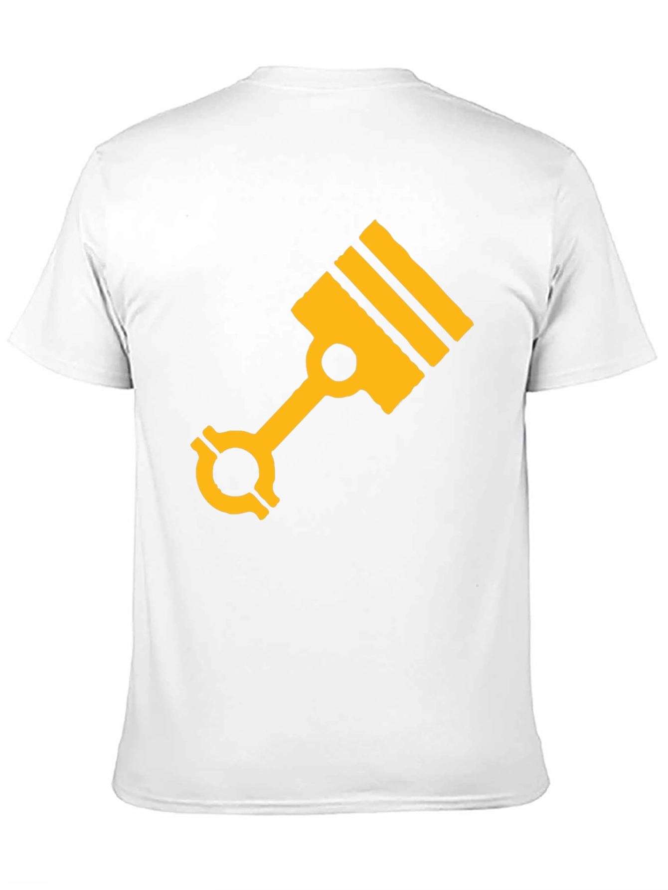 Engine Piston Graphic Tee - Black