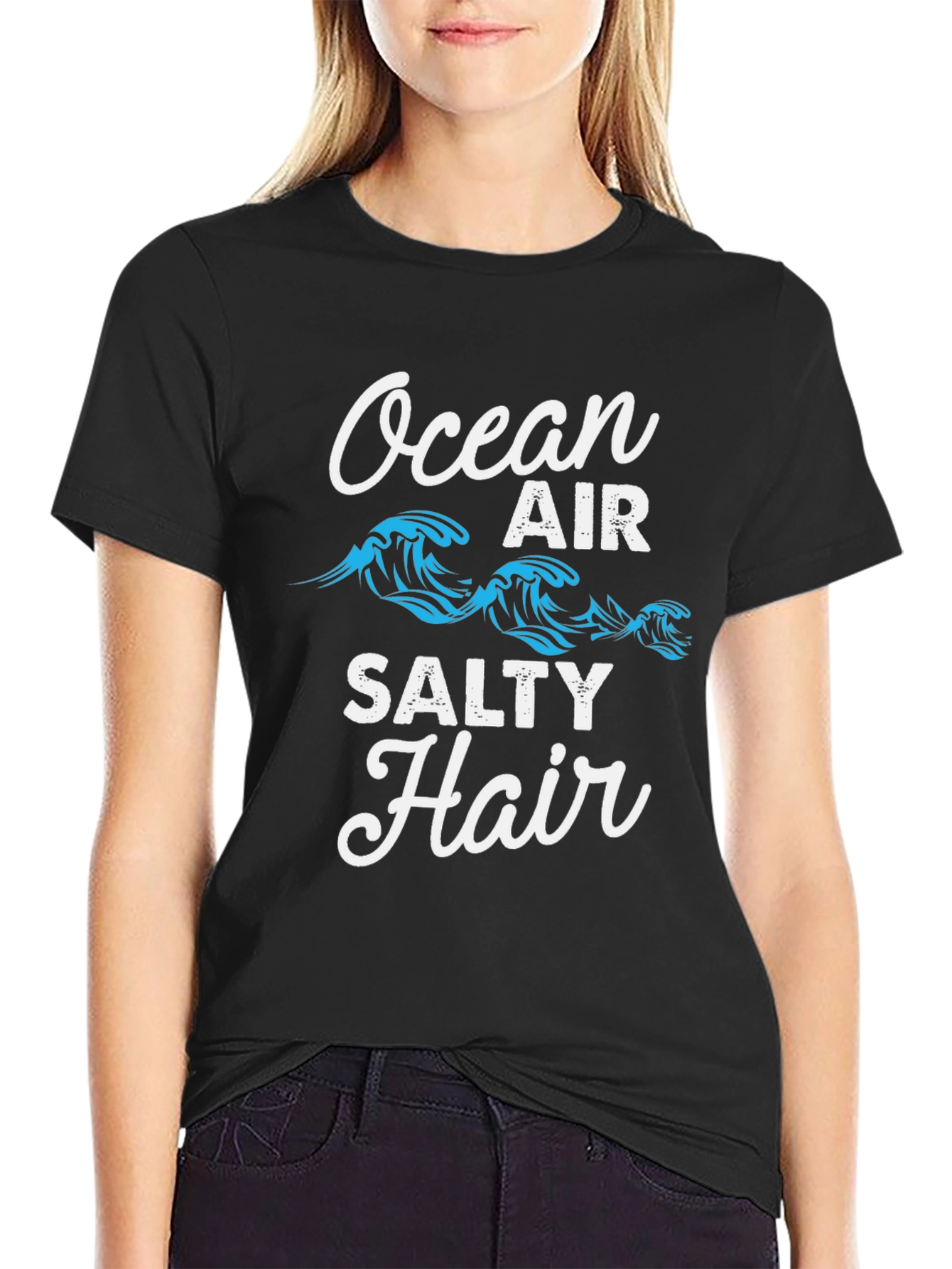 Ocean Air Salty Hair Graphic Tee