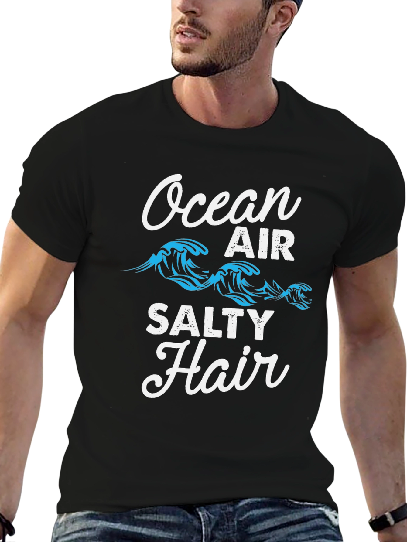 Ocean Air Salty Hair Graphic Tee