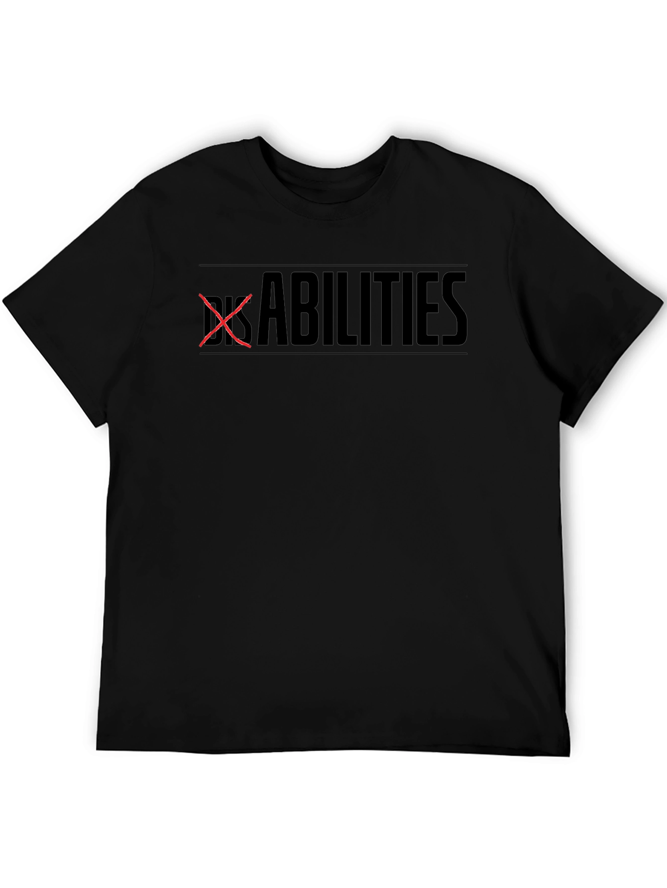Abilities Graphic T-Shirt - Empowering Design