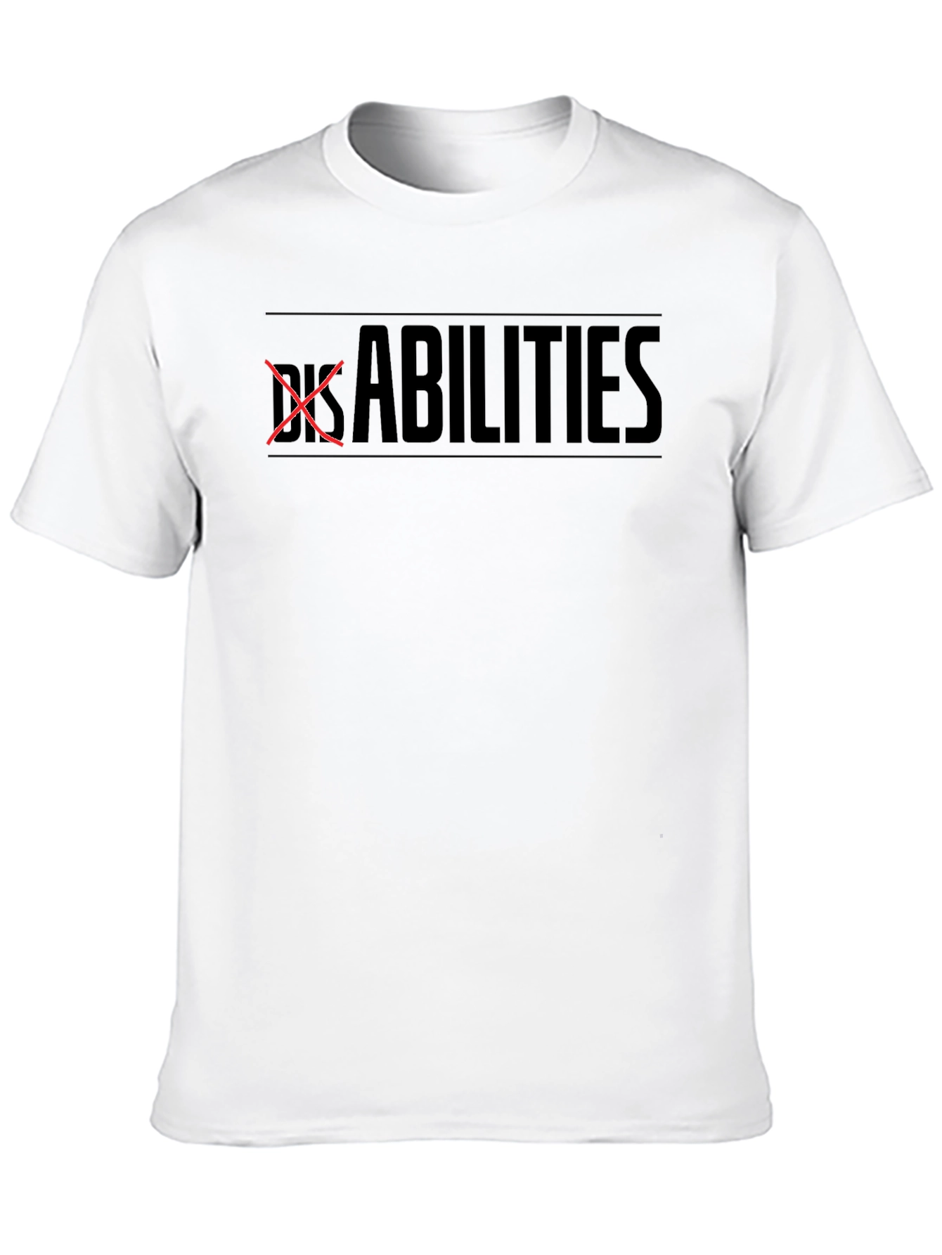 Abilities Graphic T-Shirt - Empowering Design