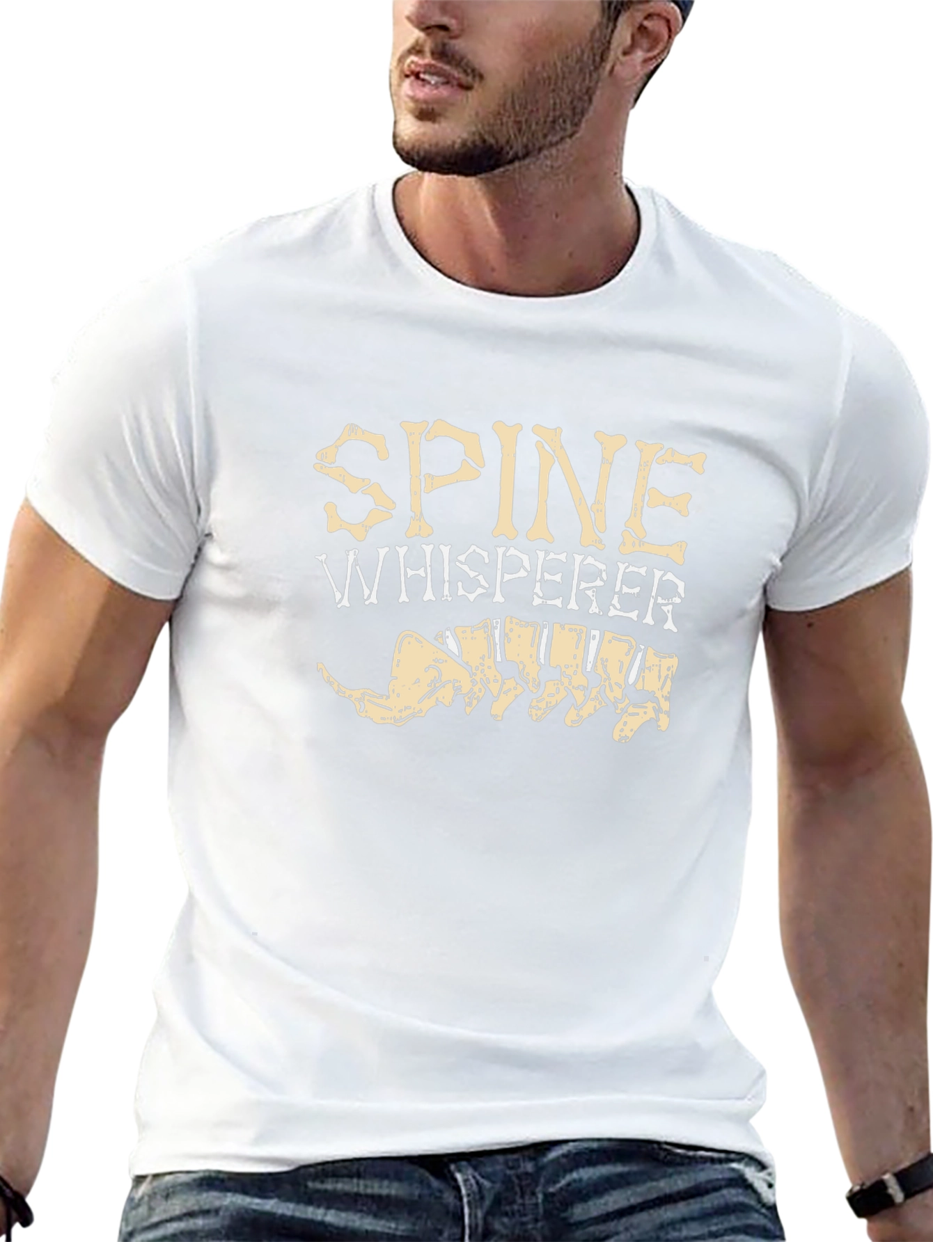 Spine Whisperer Graphic Tee - Chiropractic Humor