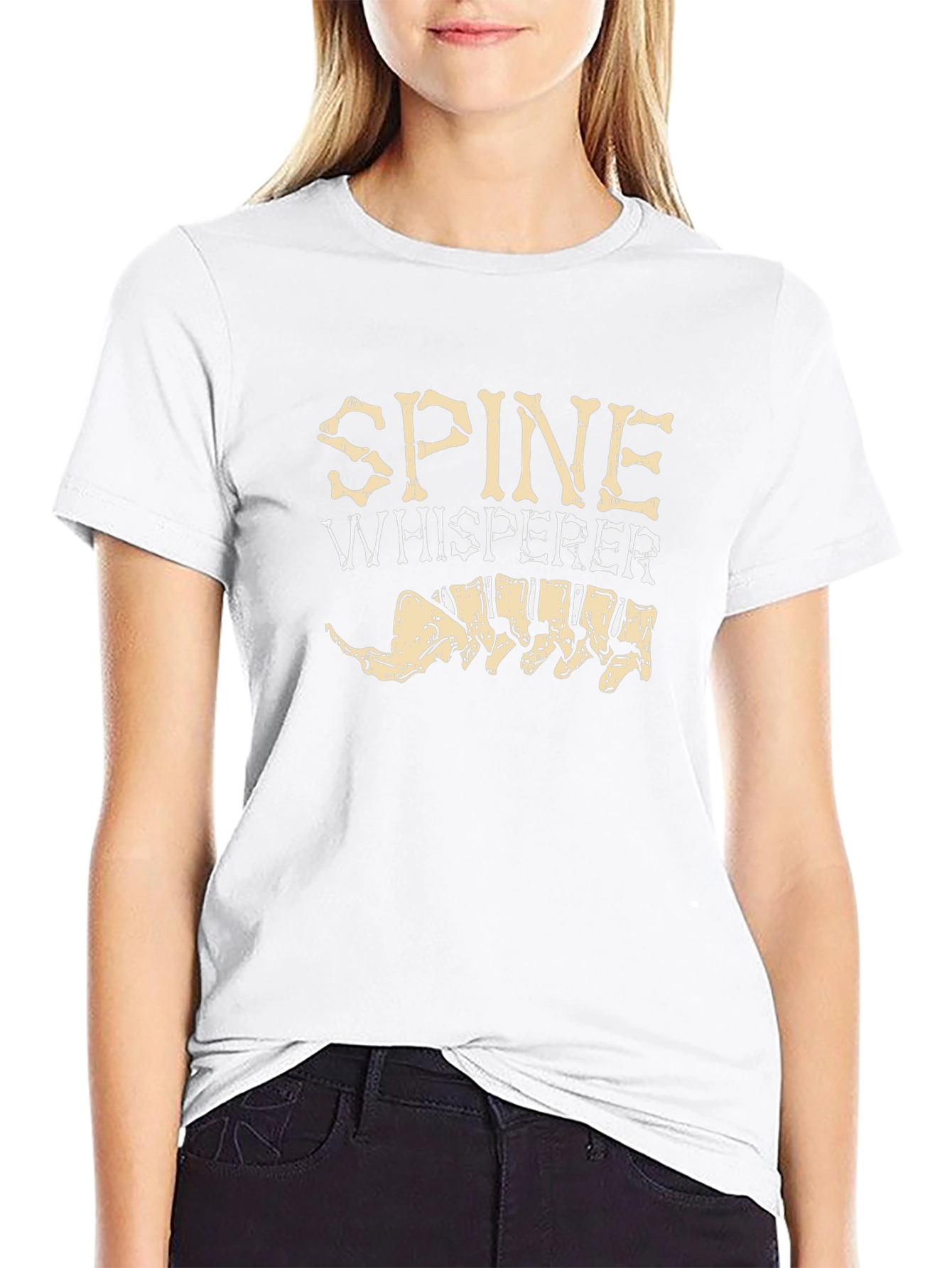 Spine Whisperer Graphic Tee - Chiropractic Humor