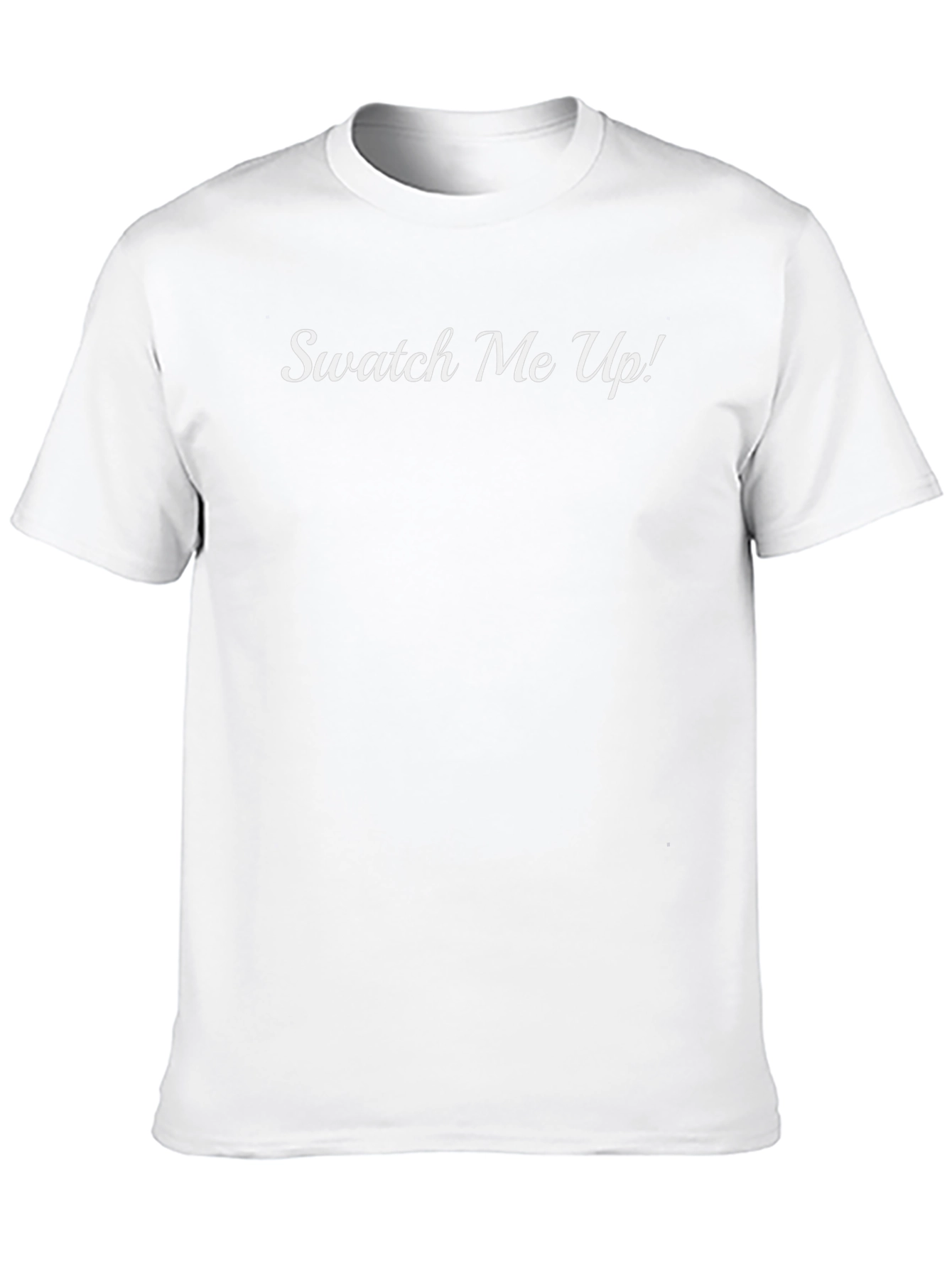 Swatch Me Up! Black T-Shirt - Trendy Graphic Tee