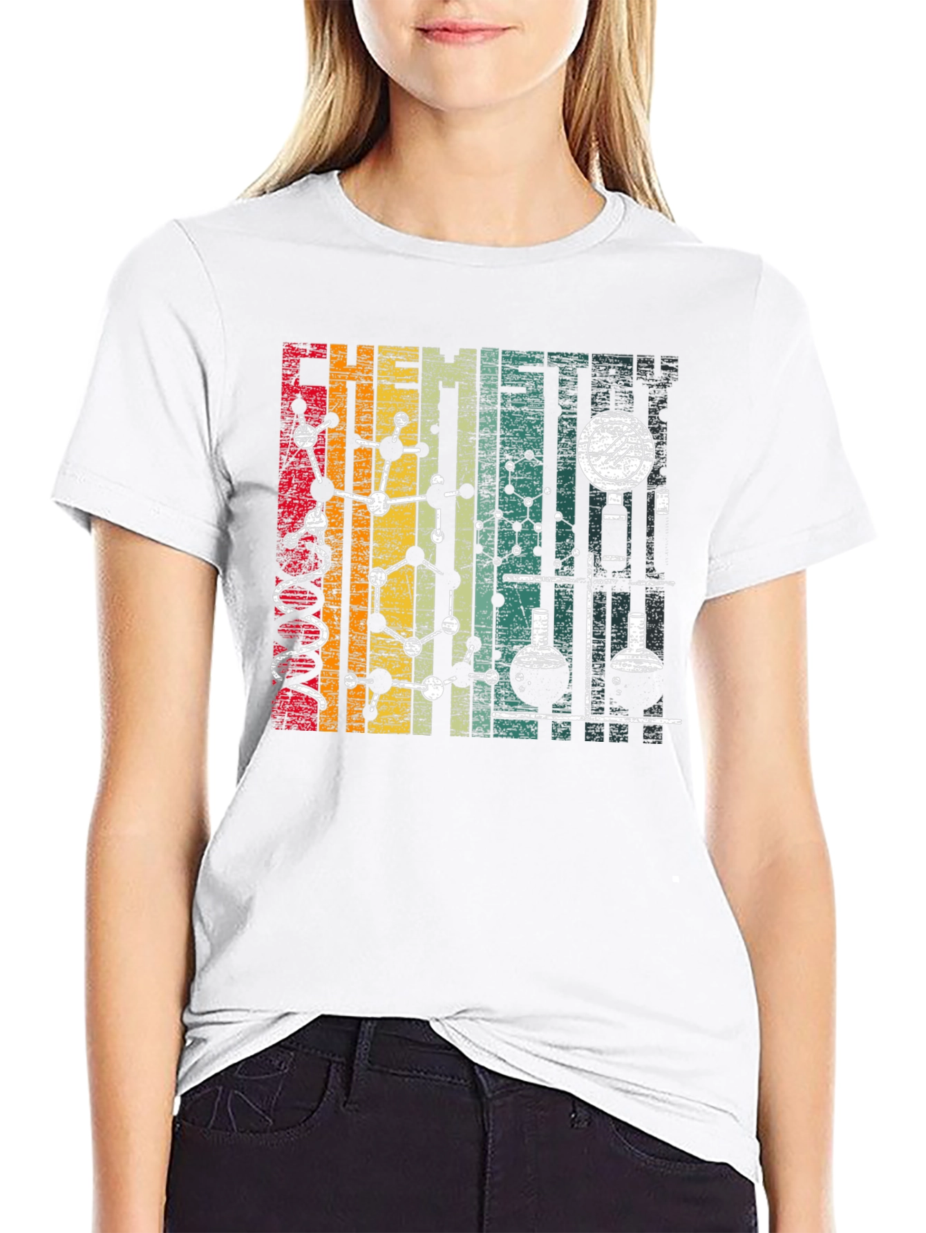 Chemistry Retro Graphic T-Shirt