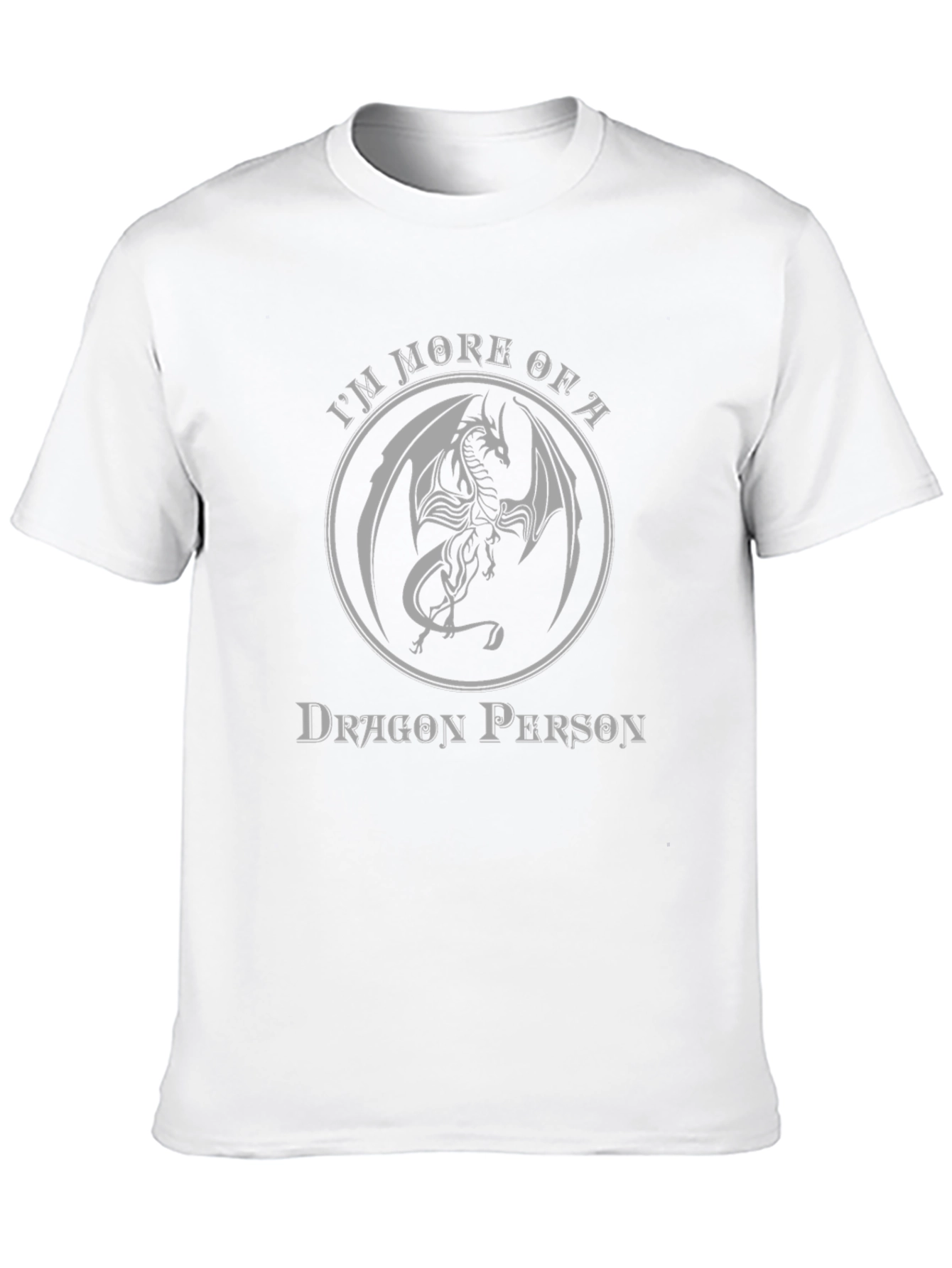 Dragon Person Graphic T-Shirt - Black