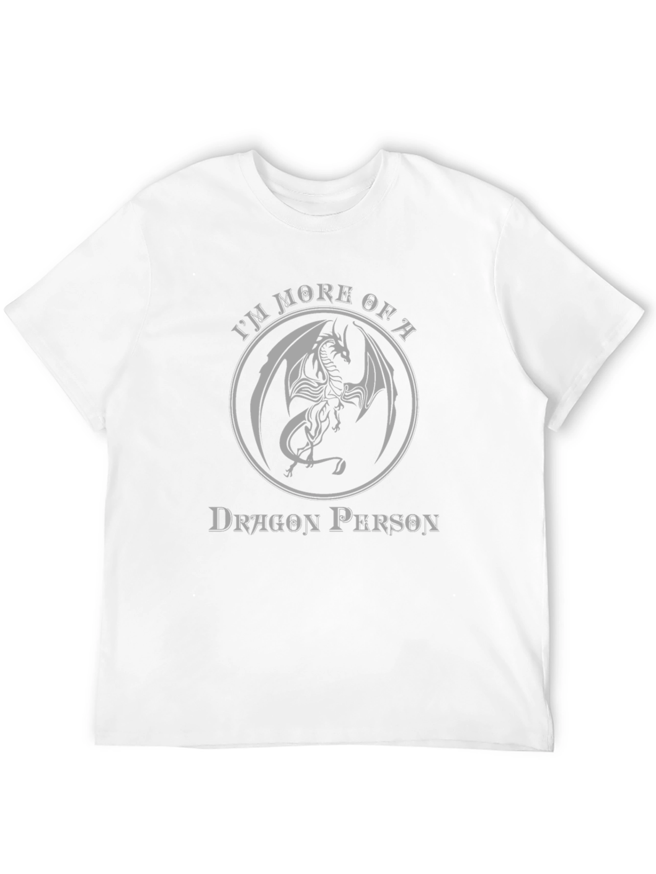 Dragon Person Graphic T-Shirt - Black
