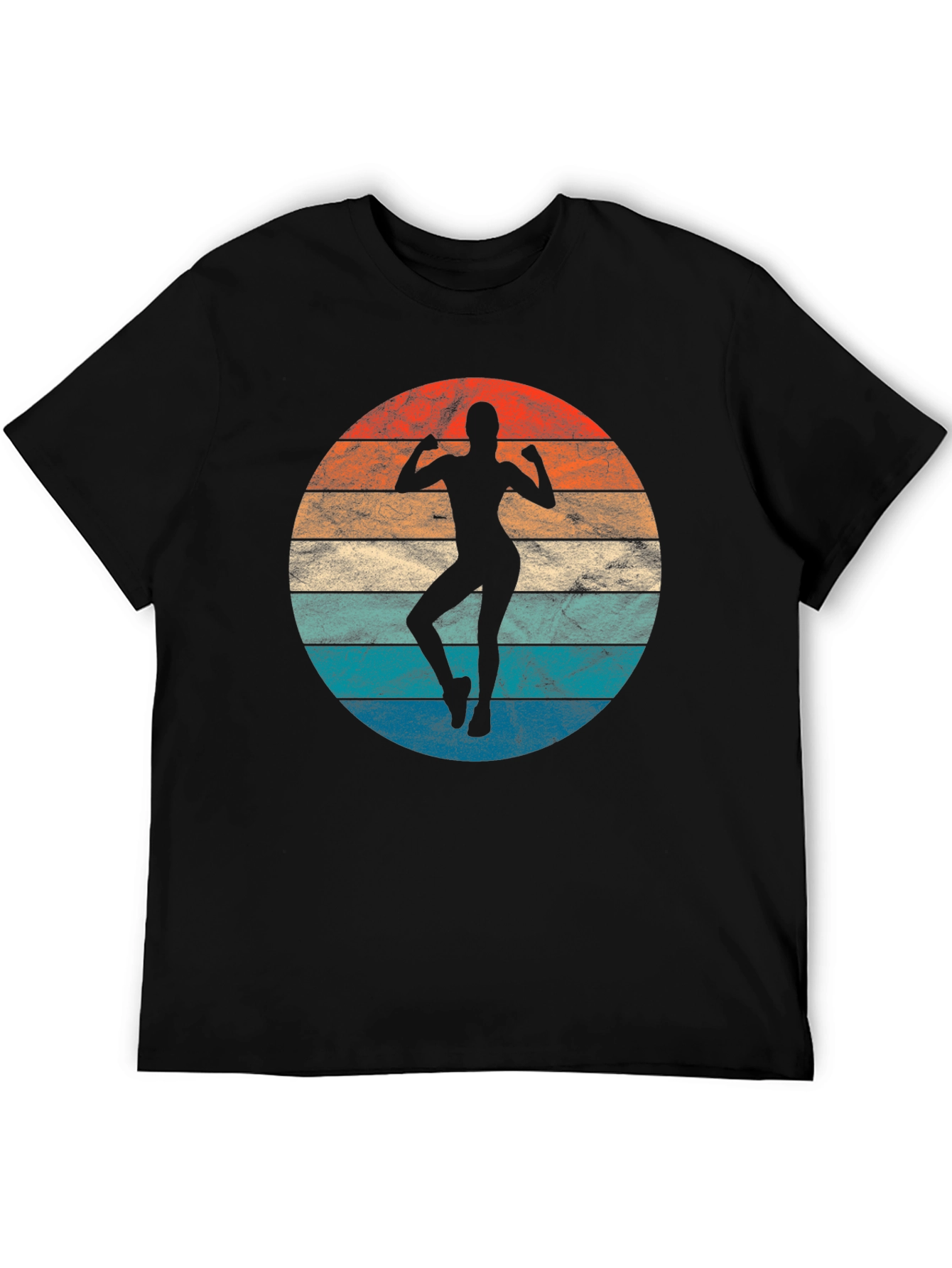 Retro Fitness T-Shirt - Gym Workout Tee
