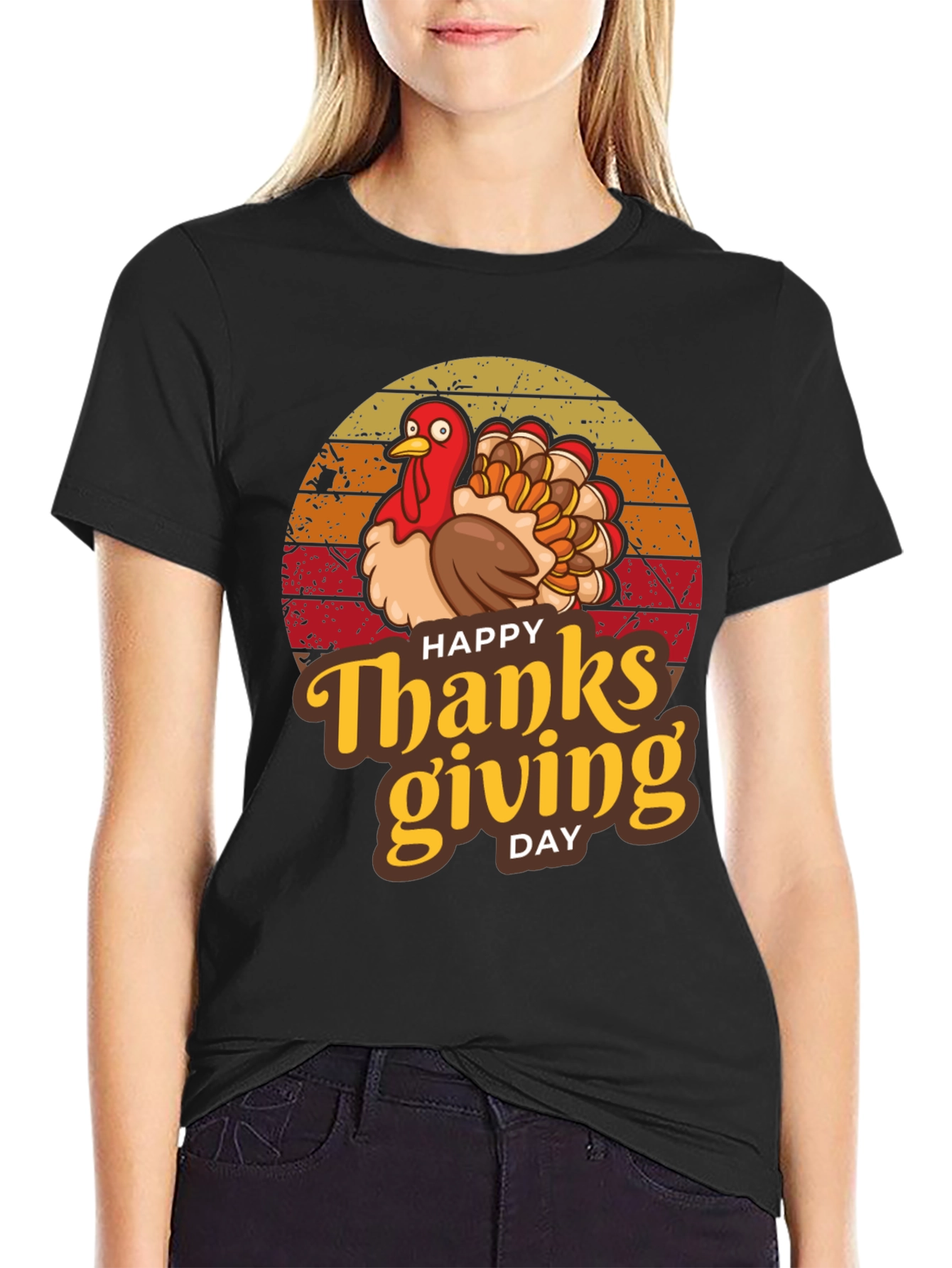 Happy Thanksgiving Day Graphic Tee