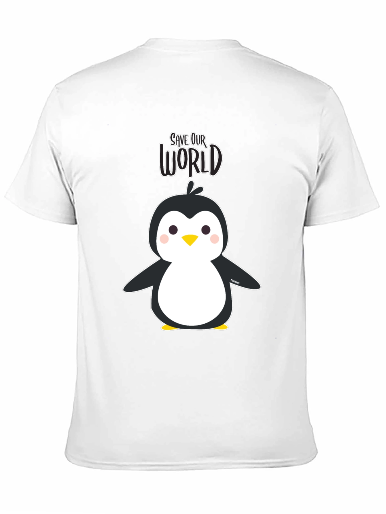 Save Our World Penguin Graphic Tee