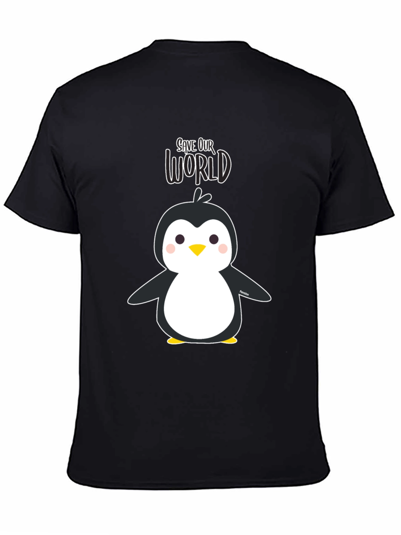 Save Our World Penguin Graphic Tee