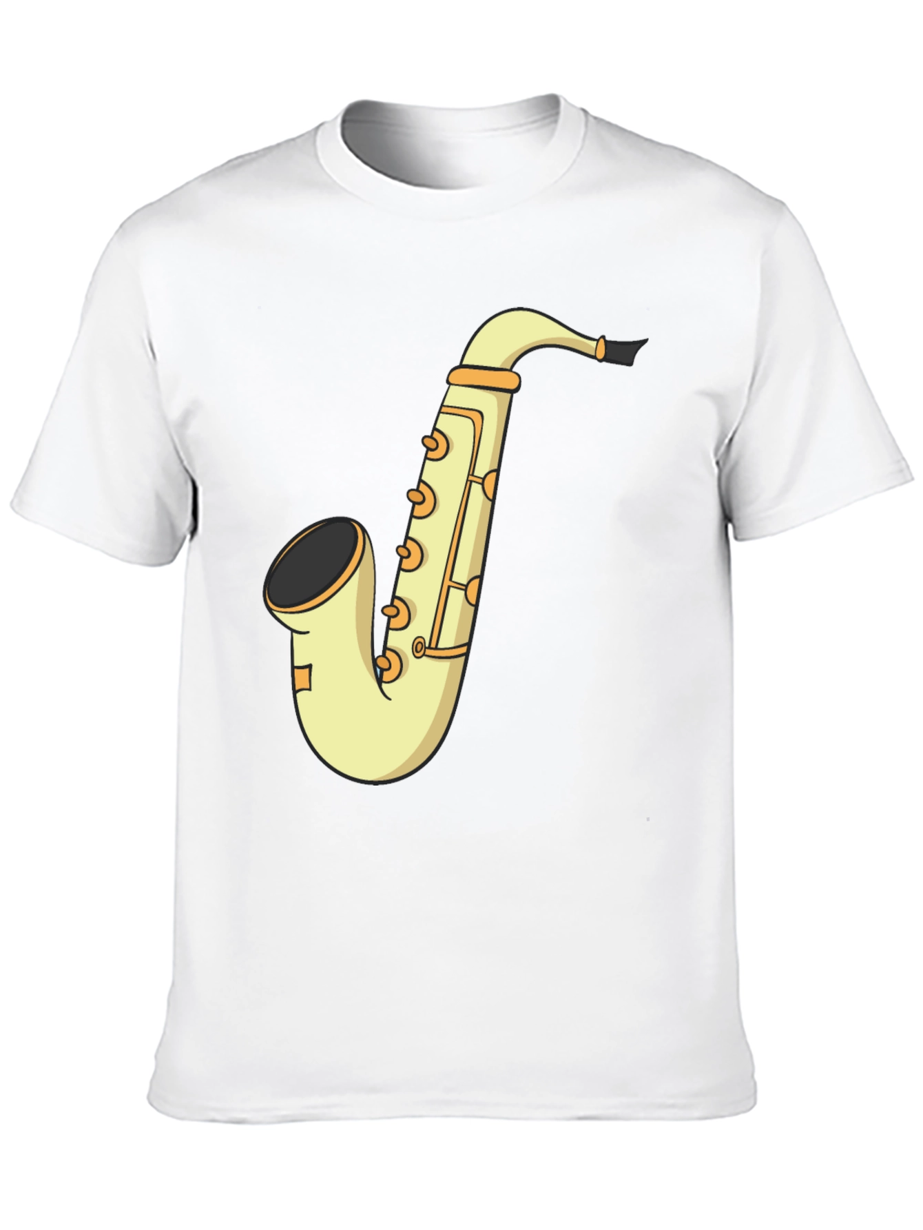 Saxophone Graphic T-Shirt - Musical Instrument Tee