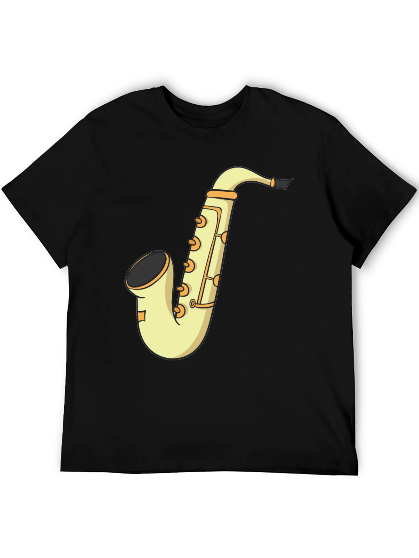 Saxophone Graphic T-Shirt - Musical Instrument Tee