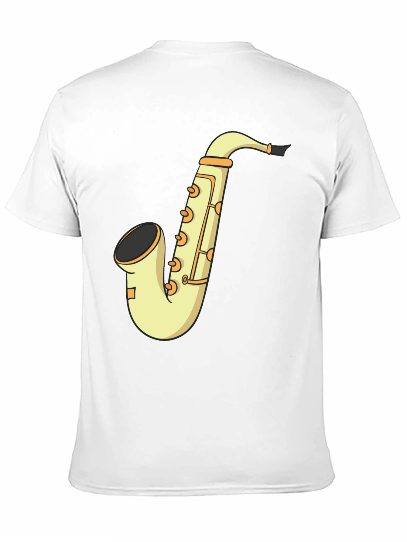 Saxophone Graphic T-Shirt - Musical Instrument Tee