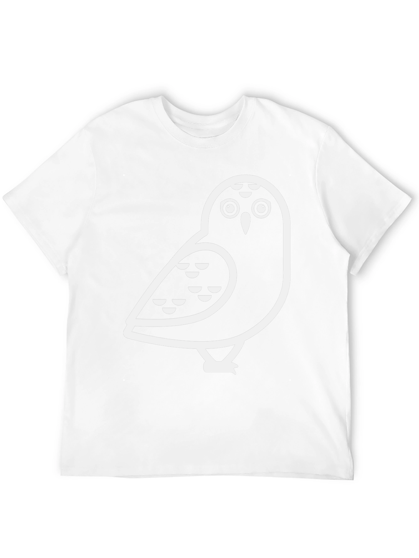 Cool Owl Graphic Black T-Shirt