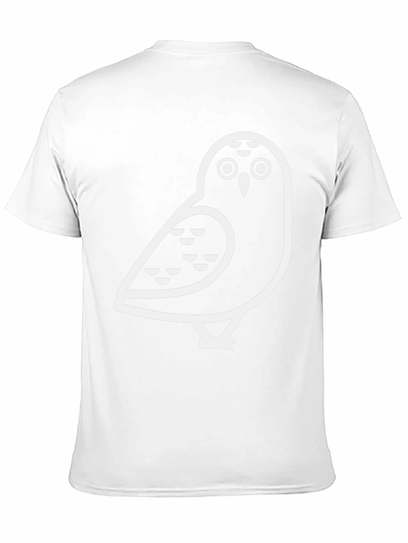 Cool Owl Graphic Black T-Shirt