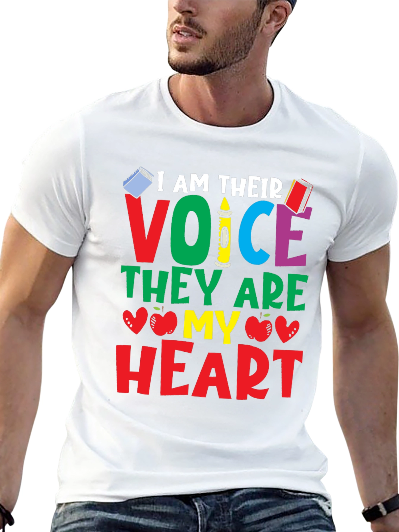 Teachers Heart T-Shirt