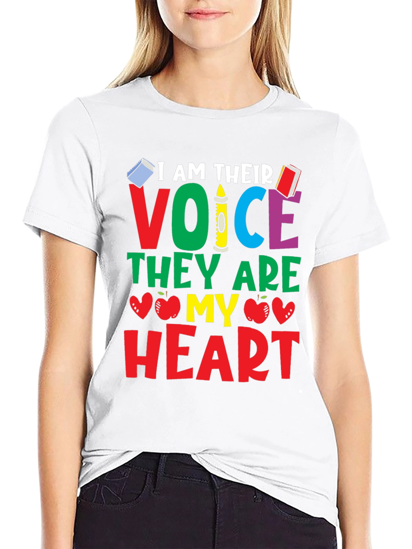 Teachers Heart T-Shirt