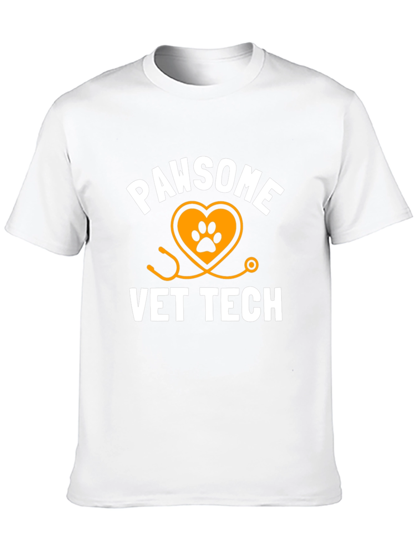 Pawsome Vet Tech T-Shirt - Black