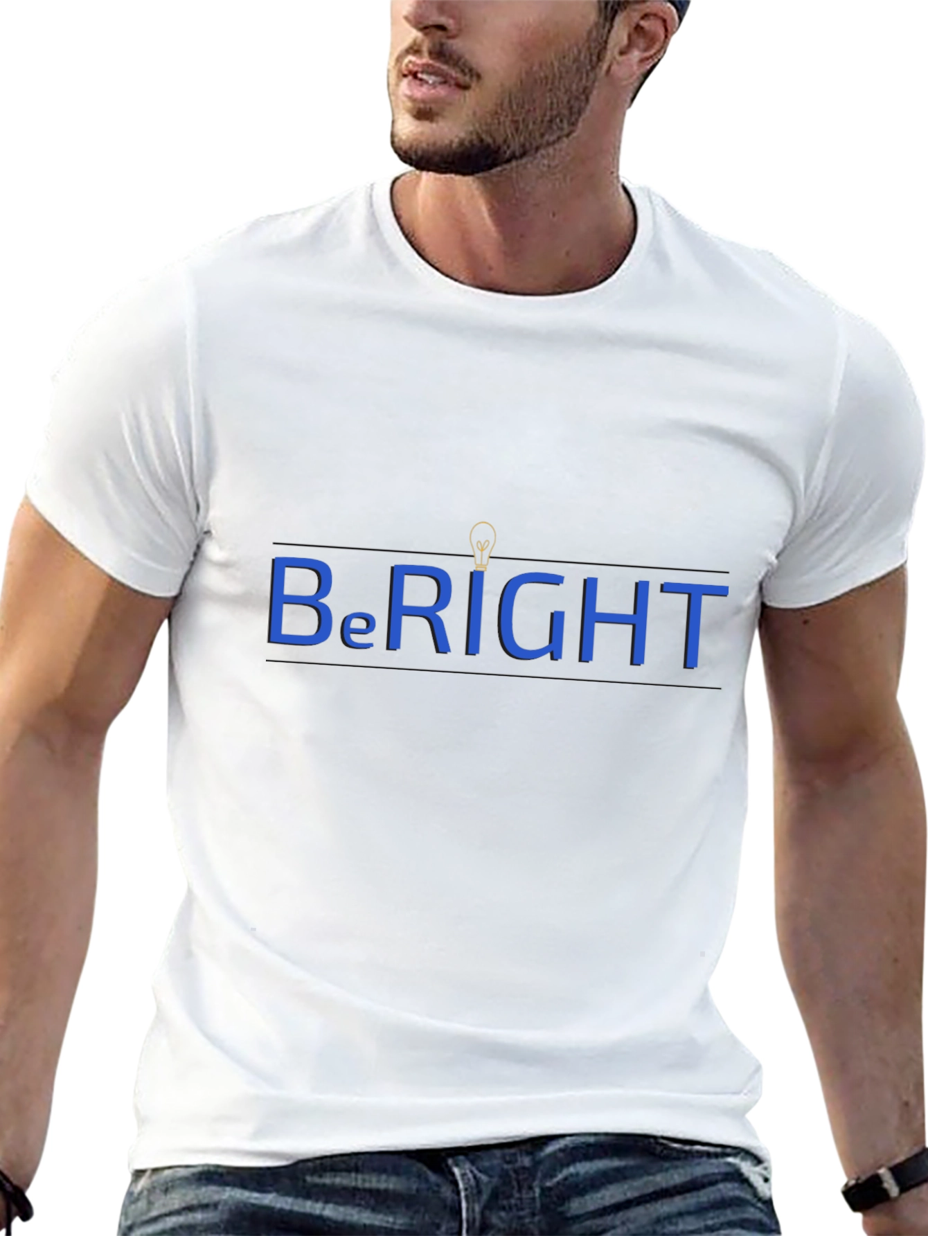 Be Right T-Shirt - Trendy Graphic Tee