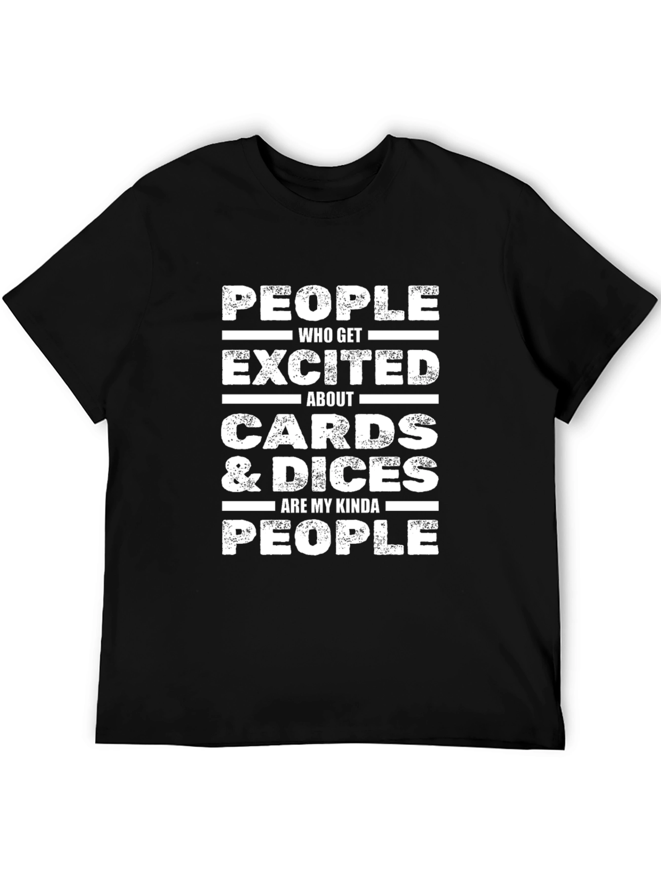 Cards & Dice People T-Shirt