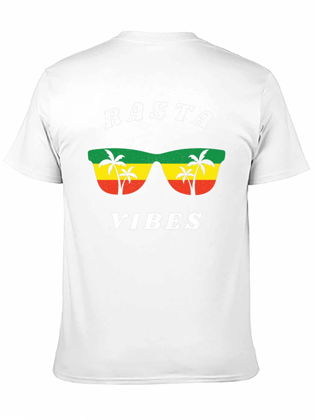 Rasta Vibes Graphic Tee - Cool Jamaican Style