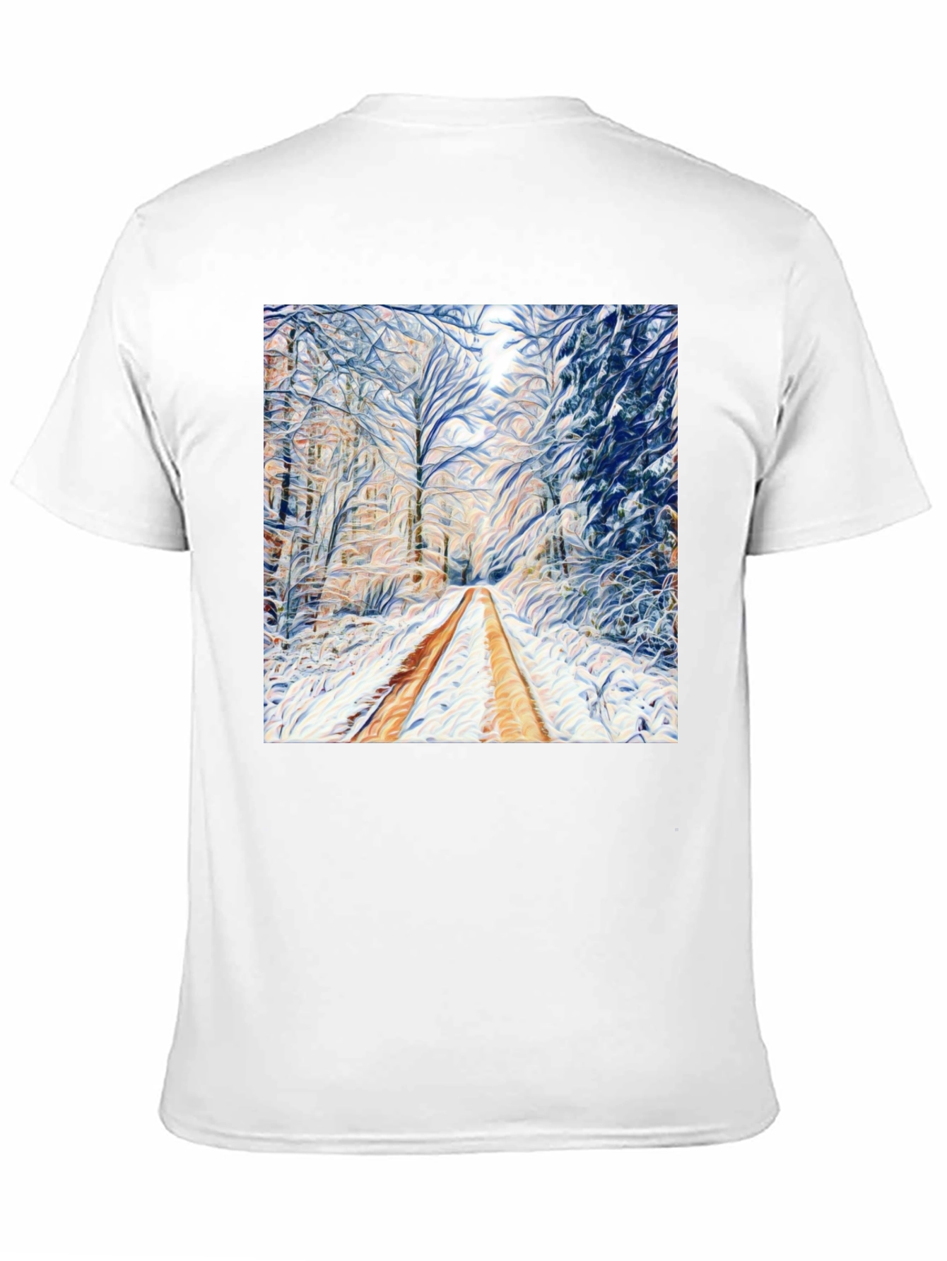 Winter Forest Art T-Shirt