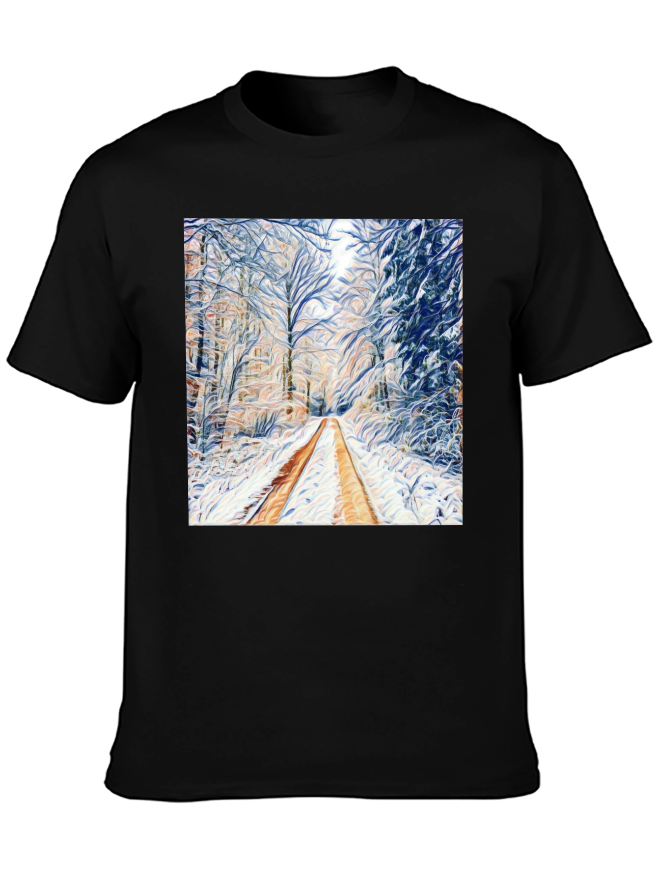 Winter Forest Art T-Shirt