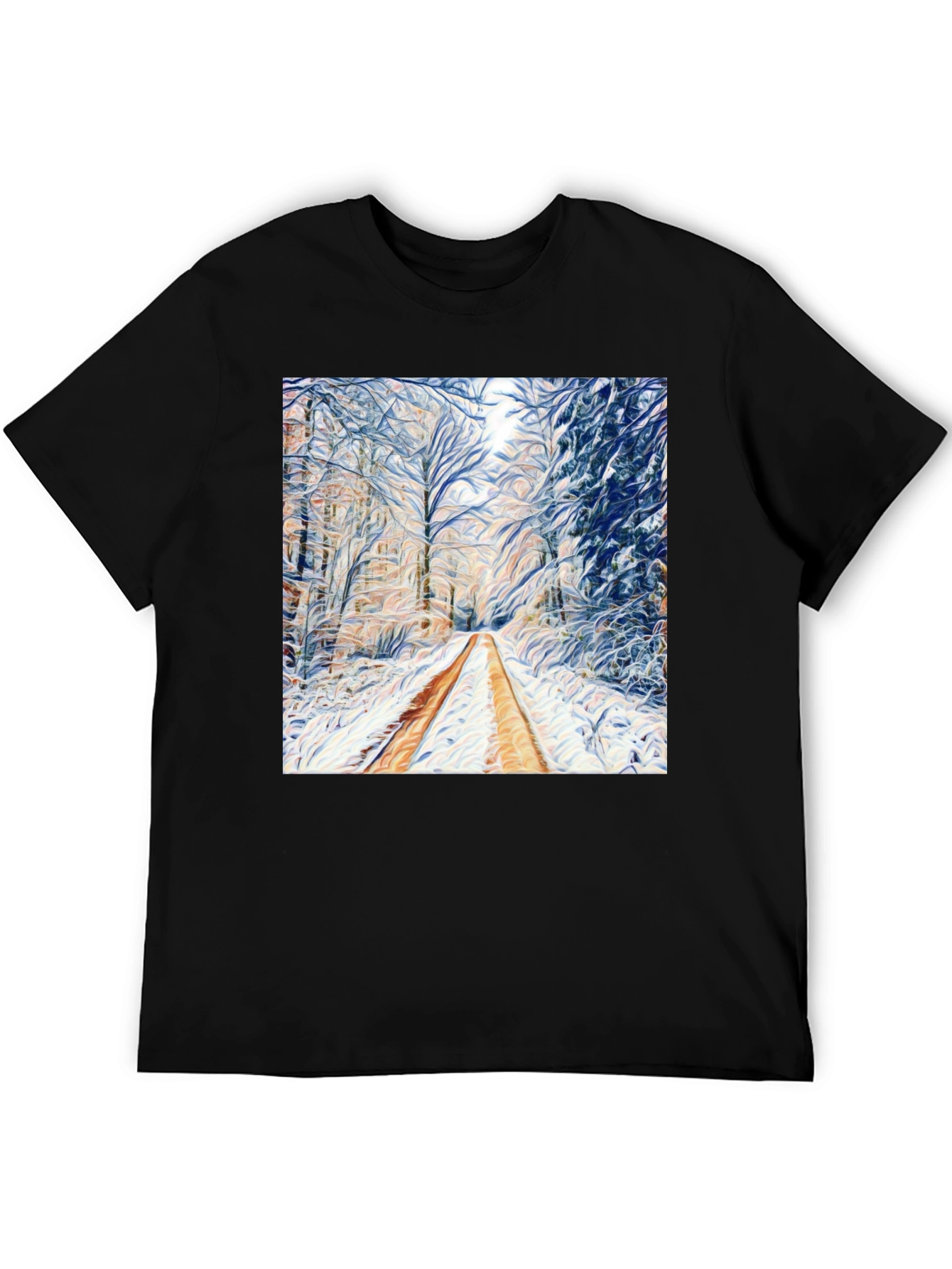 Winter Forest Art T-Shirt