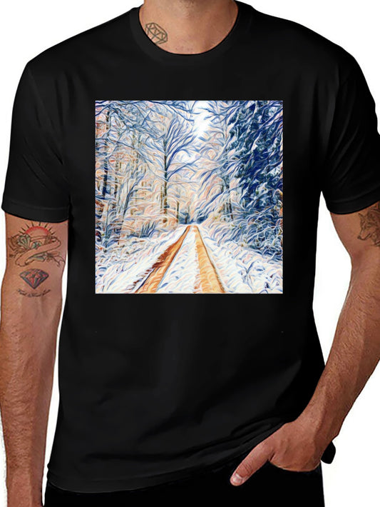 Winter Forest Art T-Shirt
