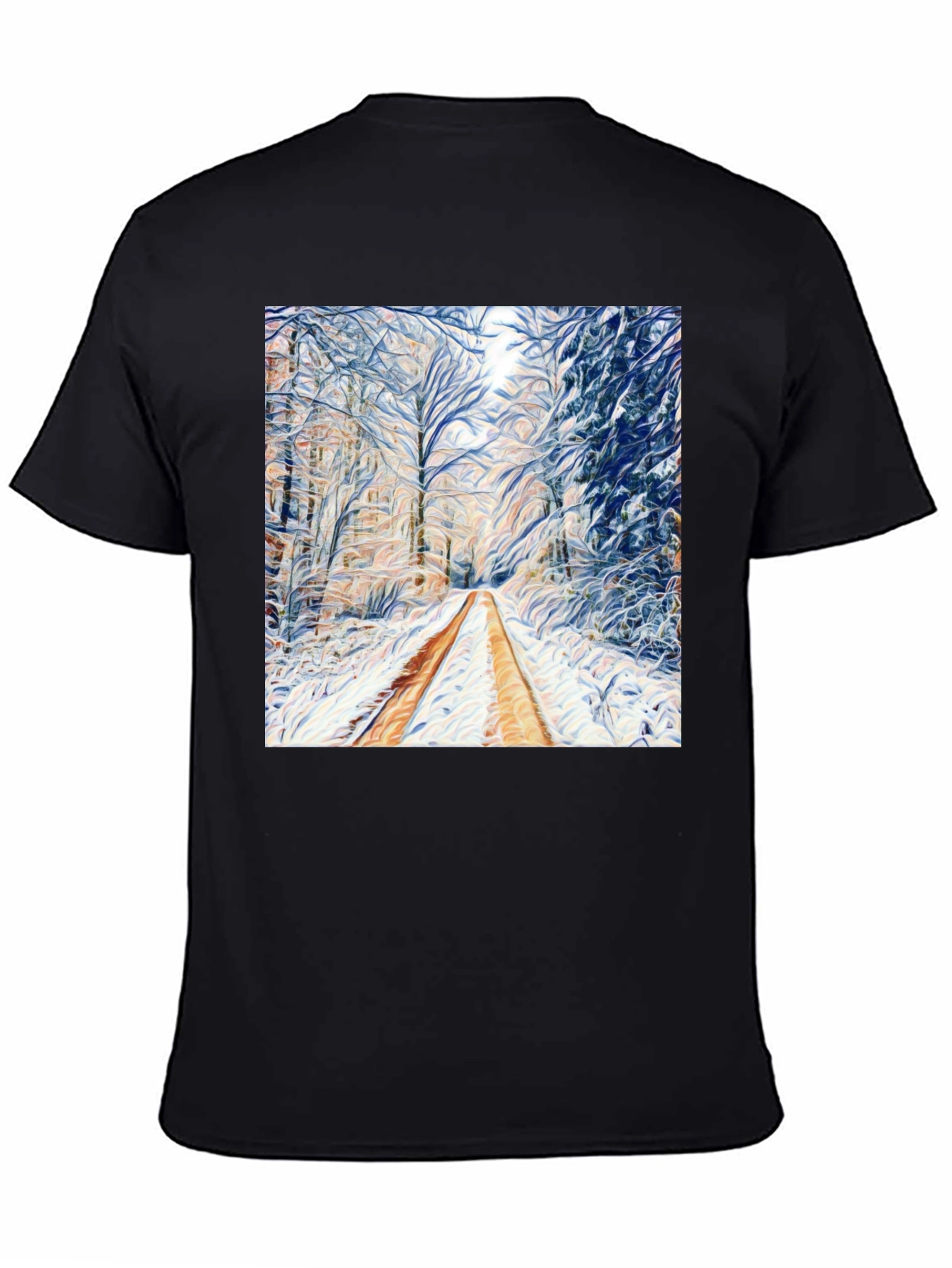 Winter Forest Art T-Shirt