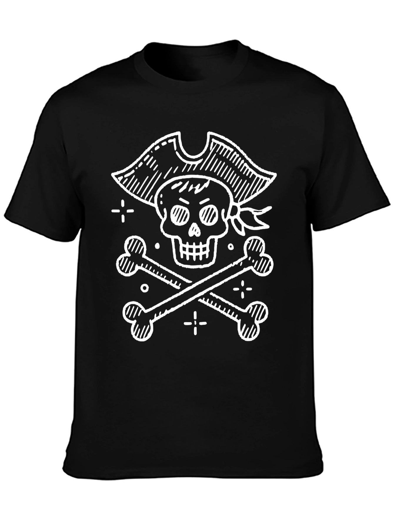 Pirate Skull & Crossbones Graphic Tee