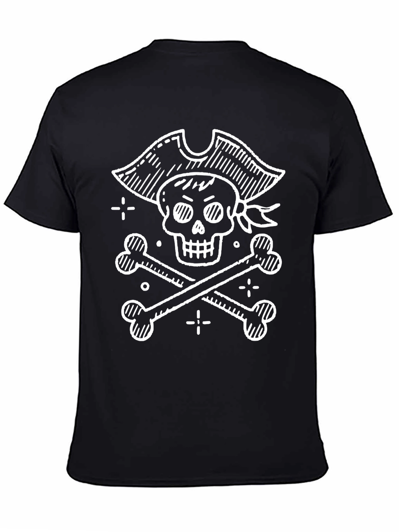 Pirate Skull & Crossbones Graphic Tee