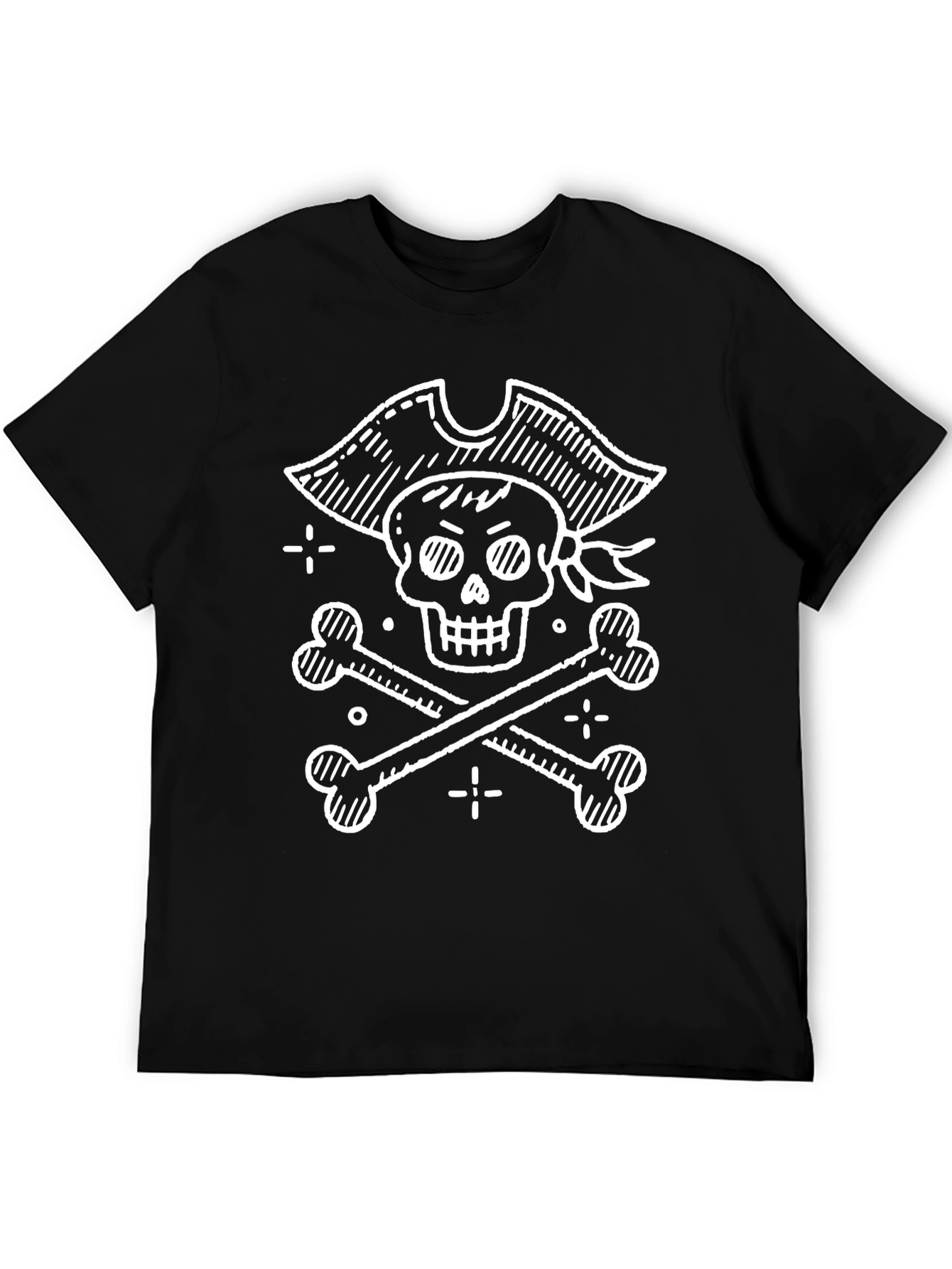 Pirate Skull & Crossbones Graphic Tee