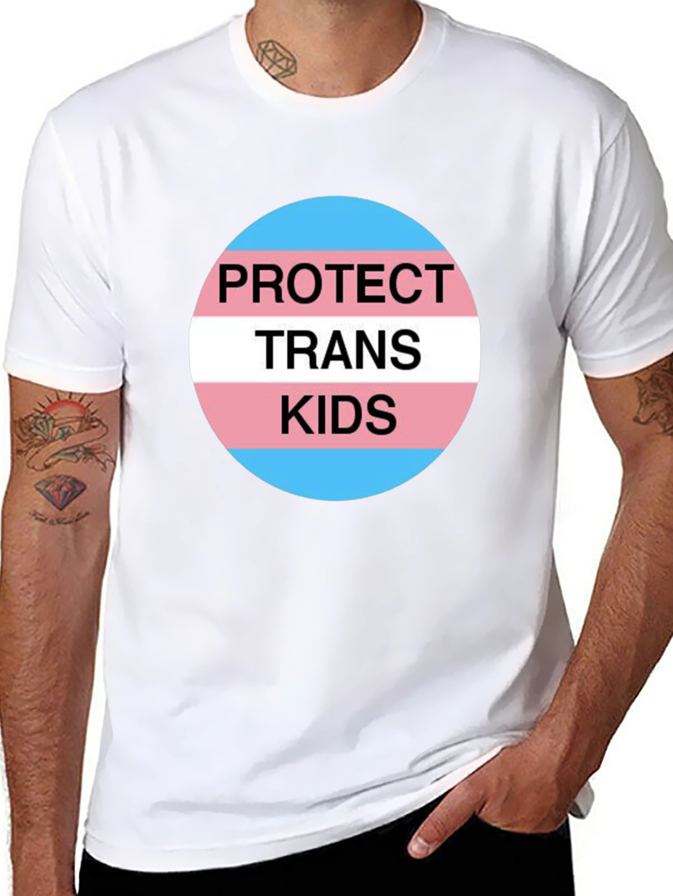 Protect Trans Kids T-Shirt - Support LGBTQ+ Rights