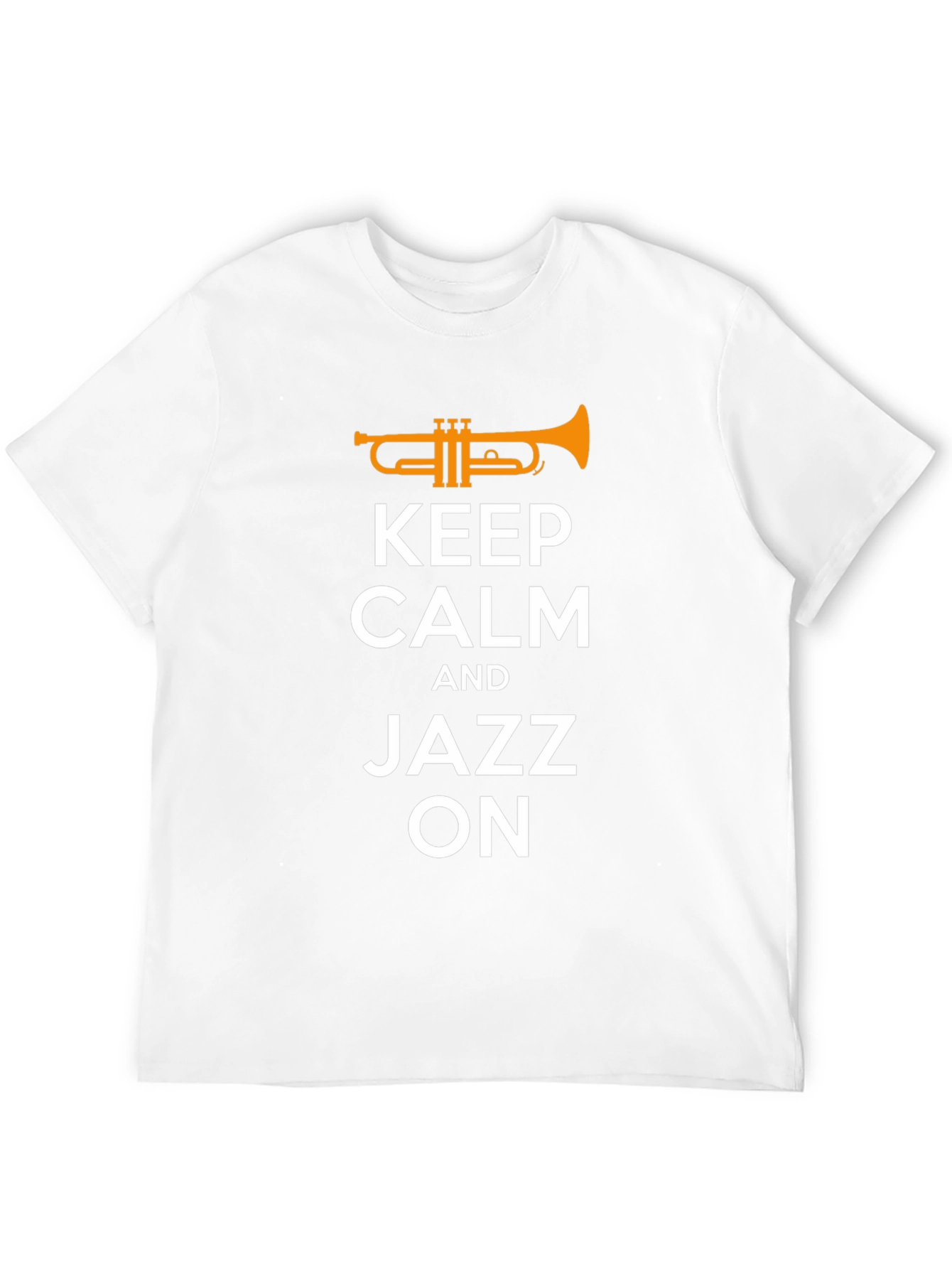 Keep Calm Jazz On T-Shirt
