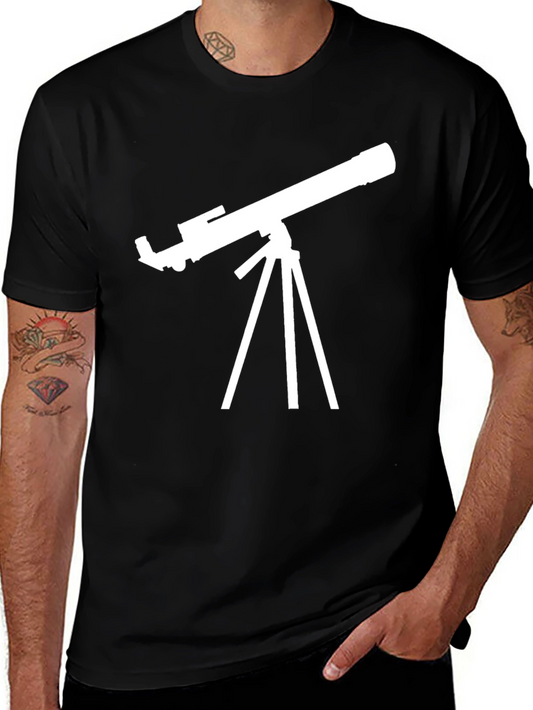 Telescope Graphic Tee - Stargazer T-Shirt