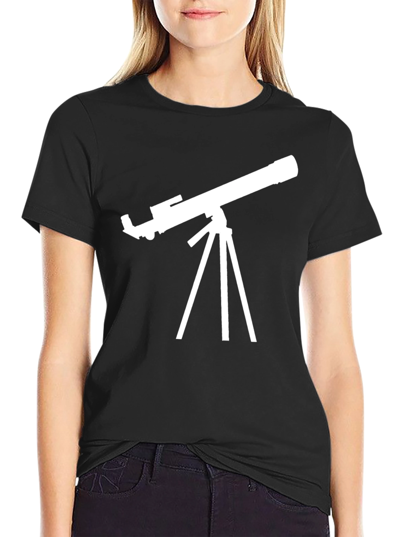 Telescope Graphic Tee - Stargazer T-Shirt