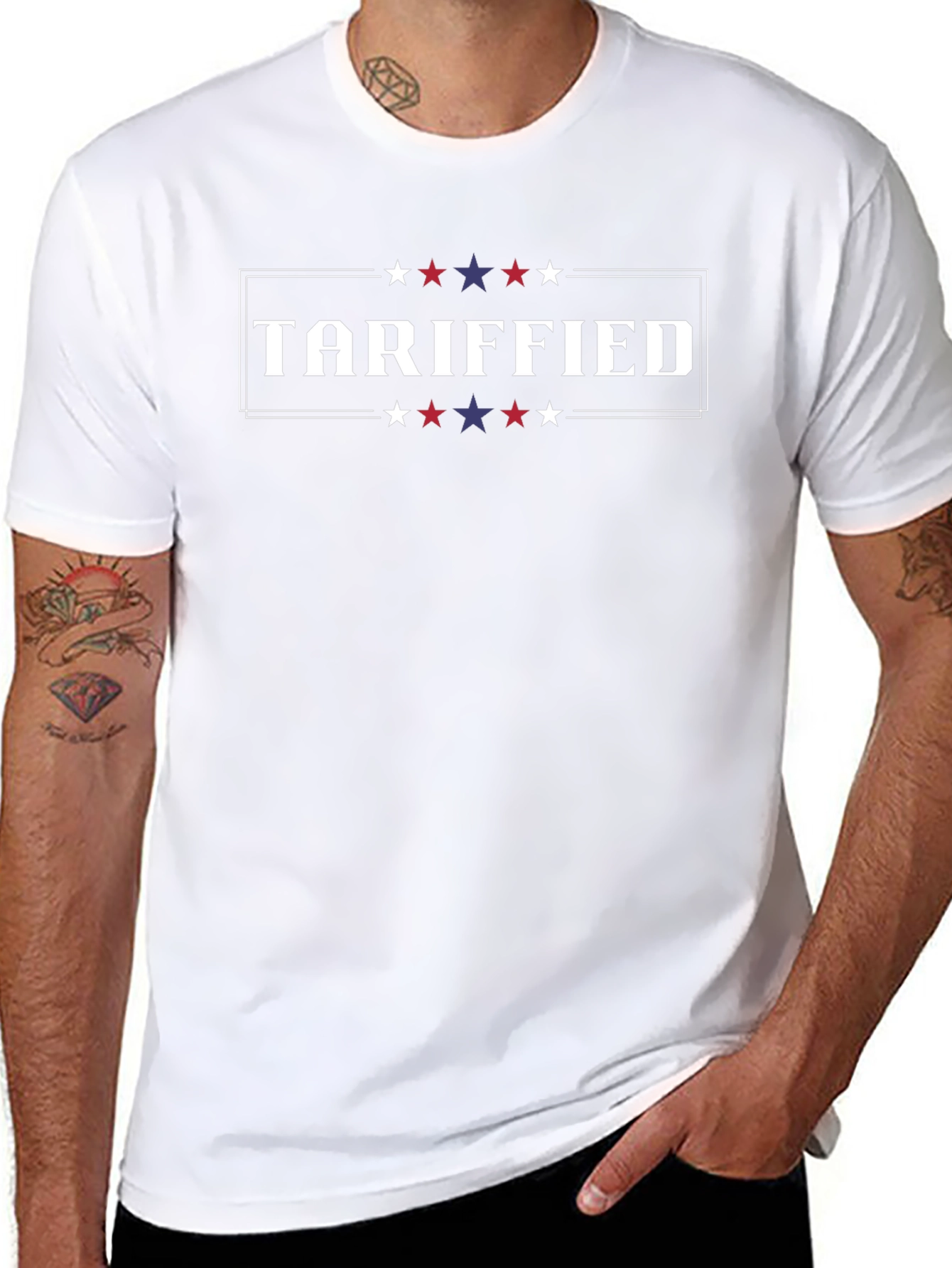 Tariffied Graphic Tee - Political Statement