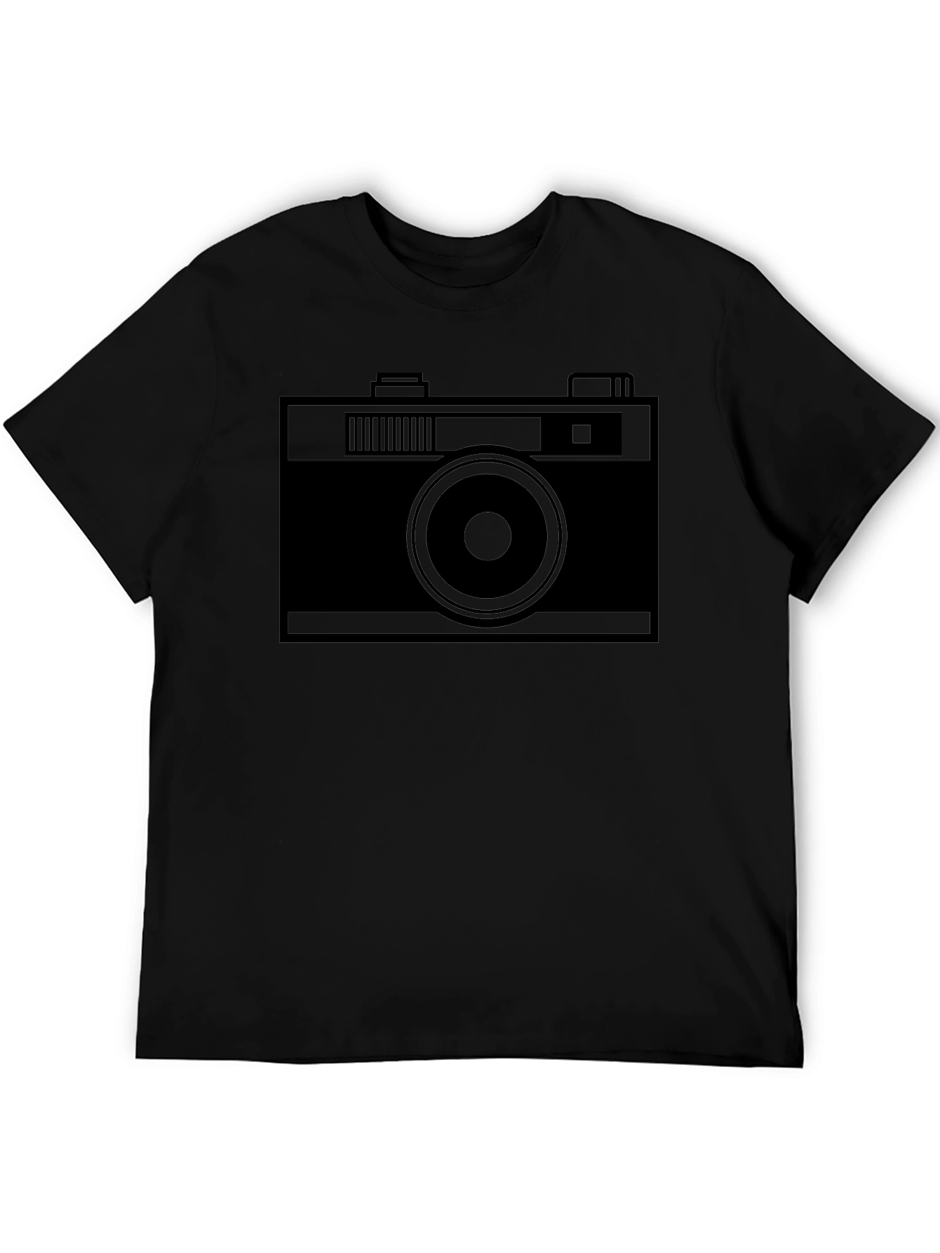 Retro Camera Graphic T-Shirt - Classic Style