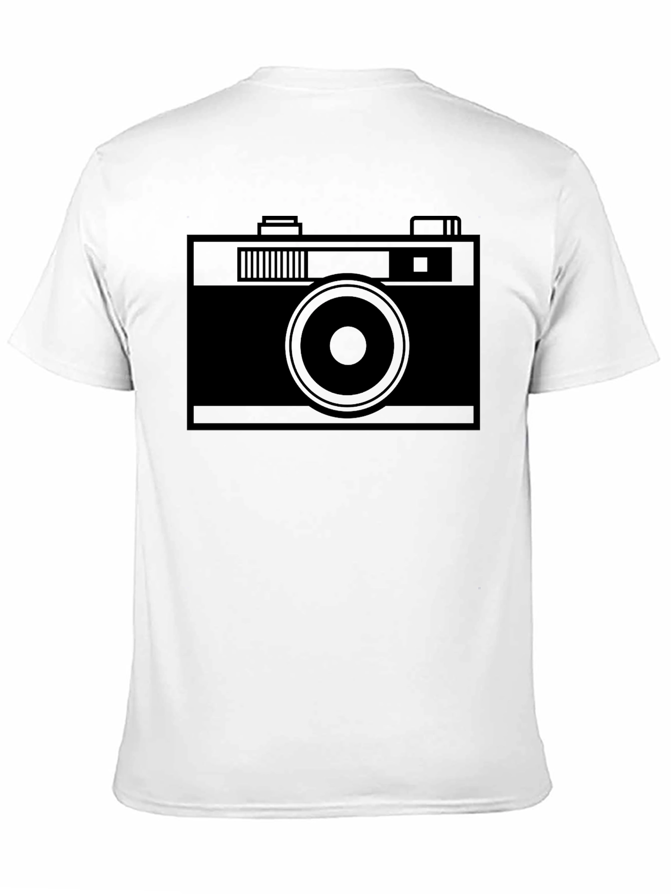 Retro Camera Graphic T-Shirt - Classic Style