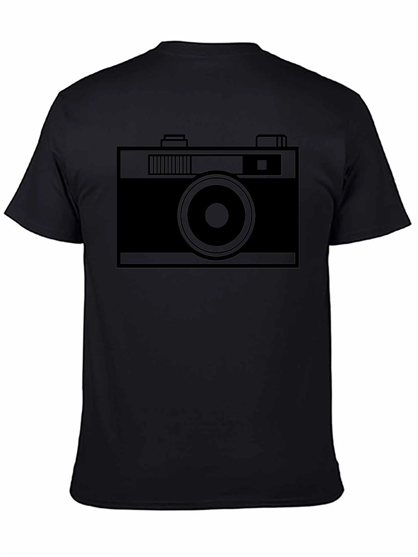 Retro Camera Graphic T-Shirt - Classic Style