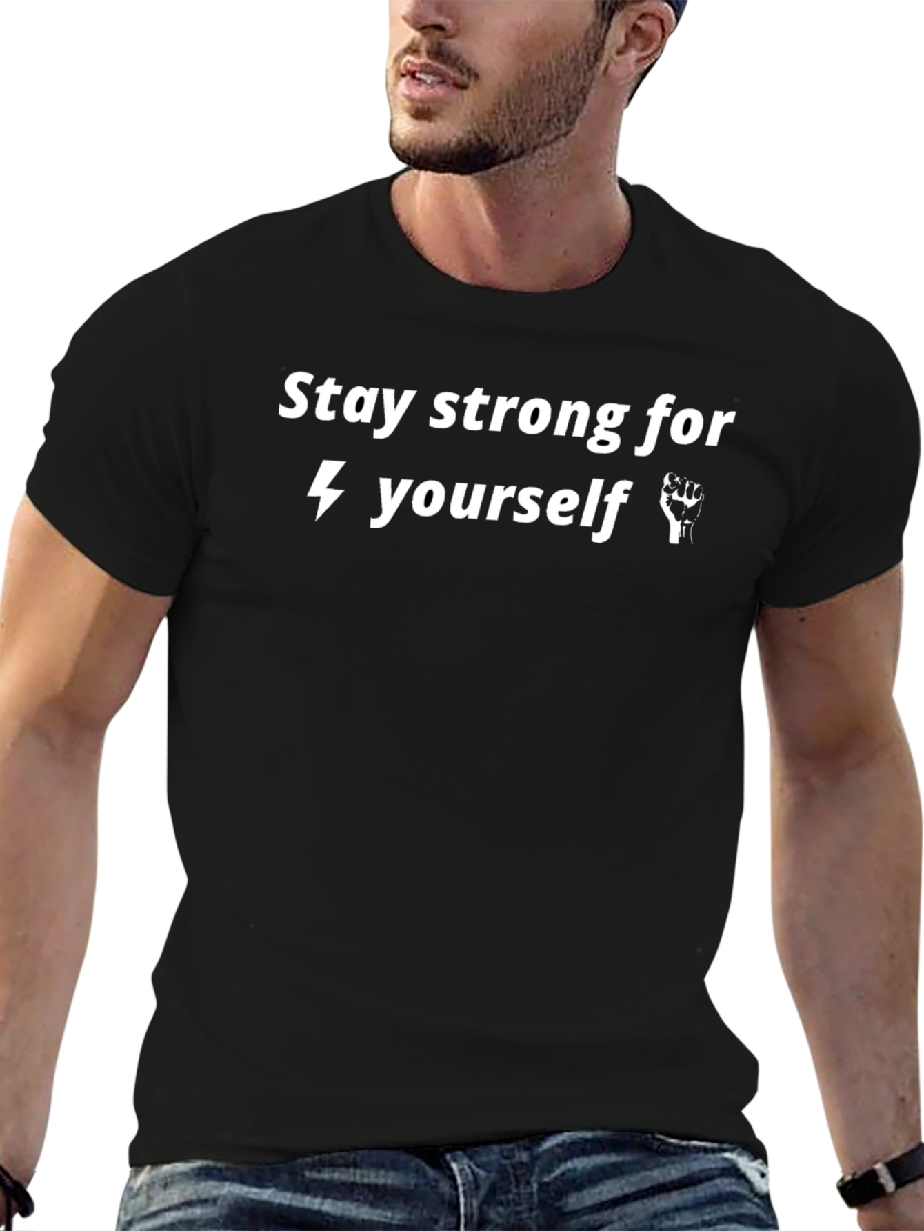 Stay Strong T-Shirt - Motivational Graphic Tee