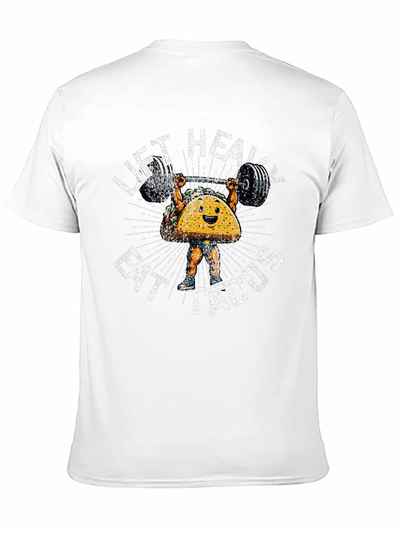 Lift Heavy Eat Tacos Graphic T-Shirt