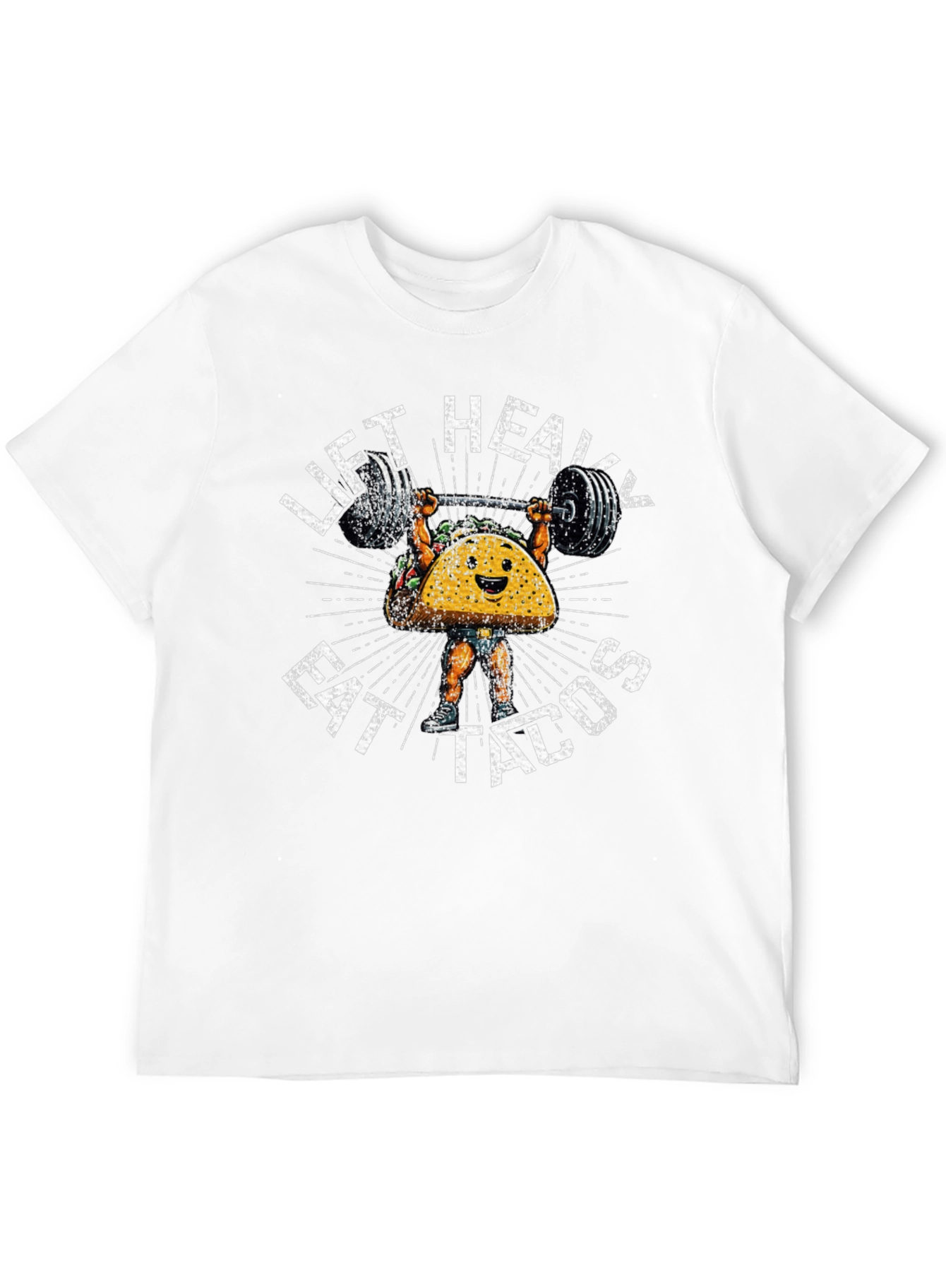 Lift Heavy Eat Tacos Graphic T-Shirt