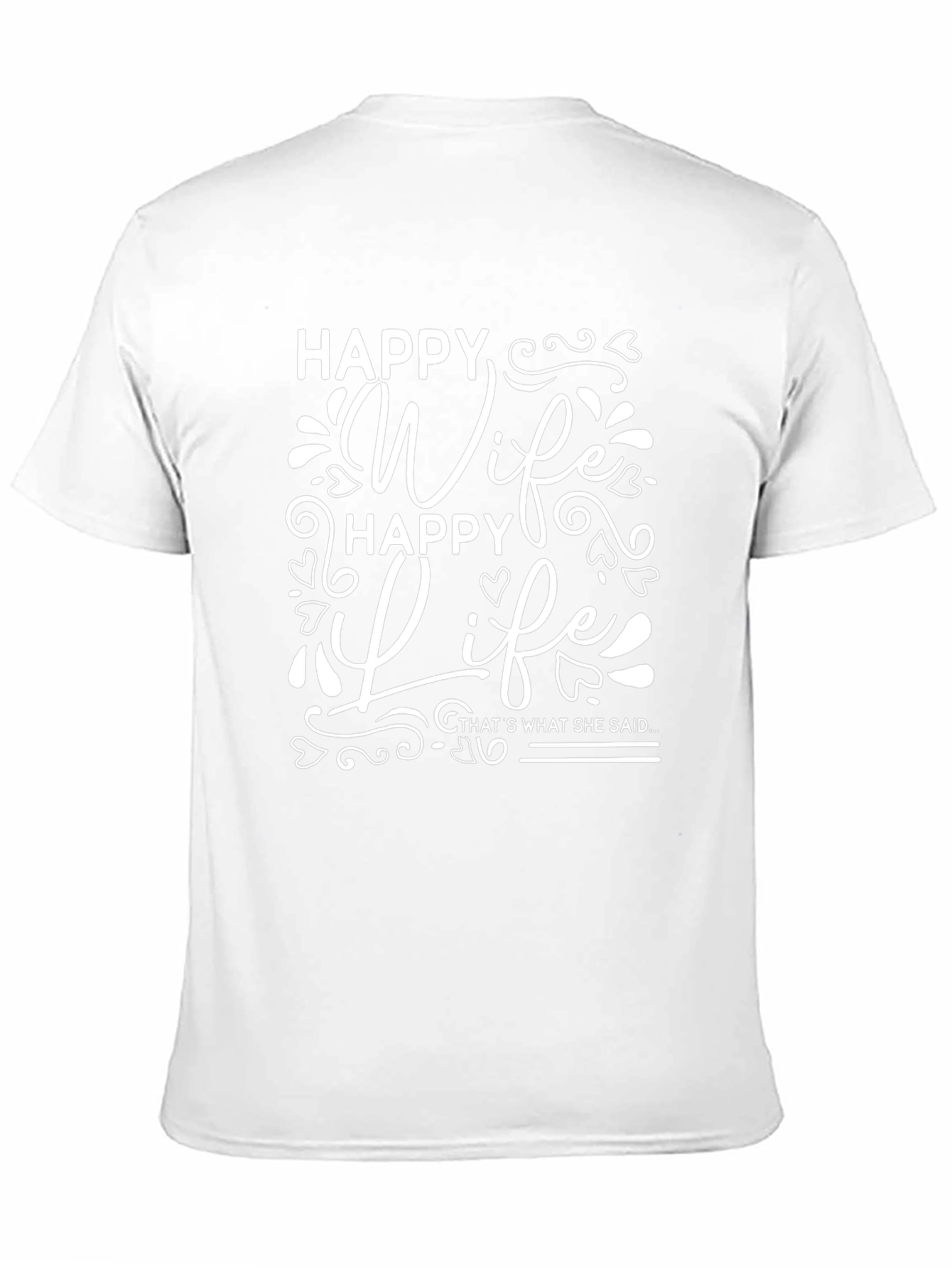 Happy Wife Happy Life Graphic Tee