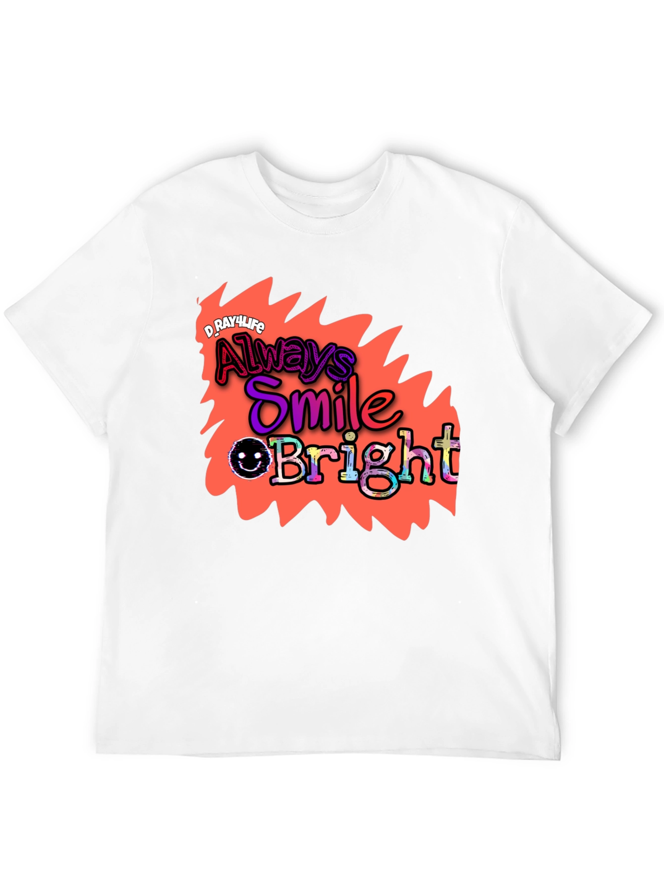 Always Smile Bright Graphic Tee