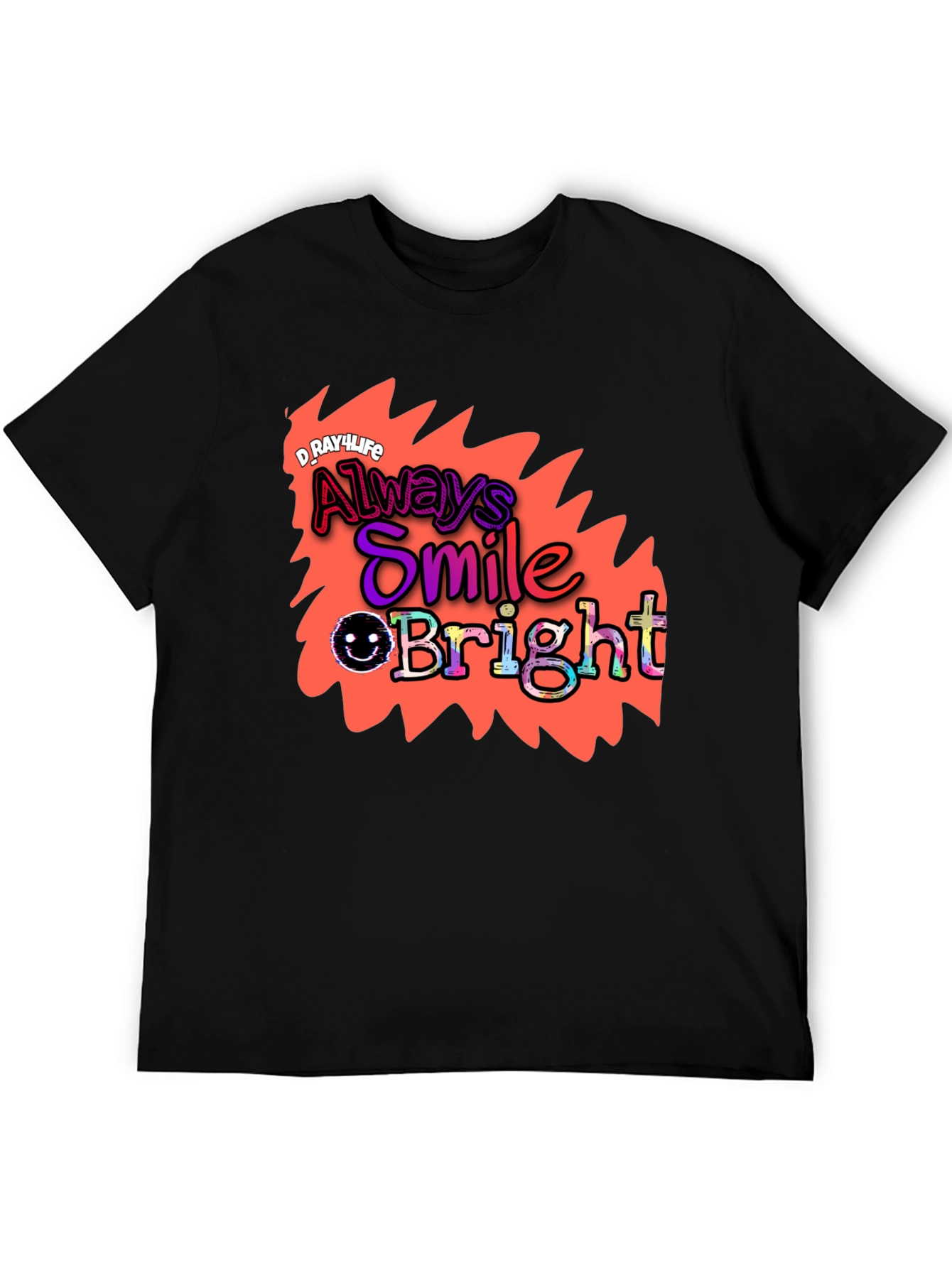 Always Smile Bright Graphic Tee