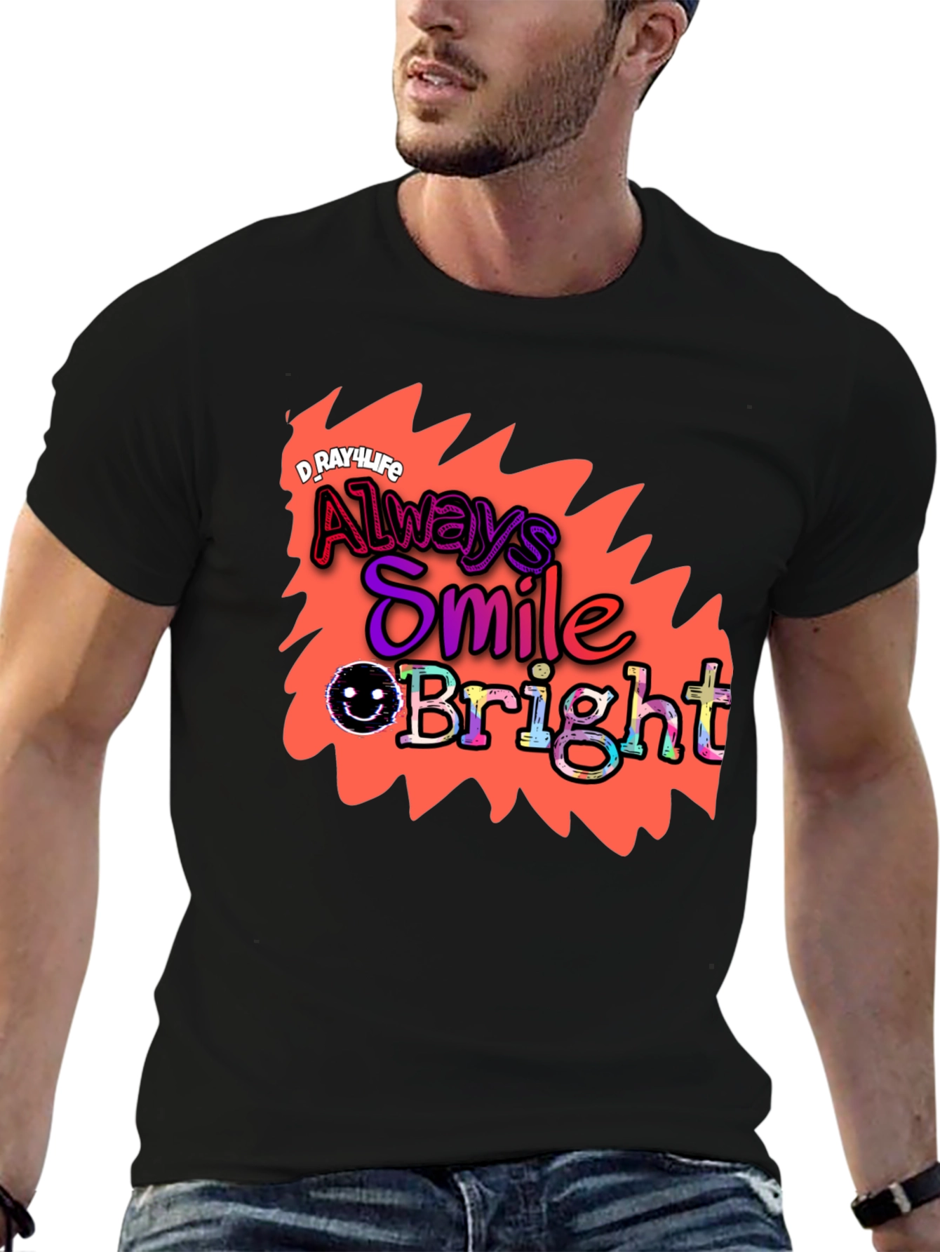Always Smile Bright Graphic Tee
